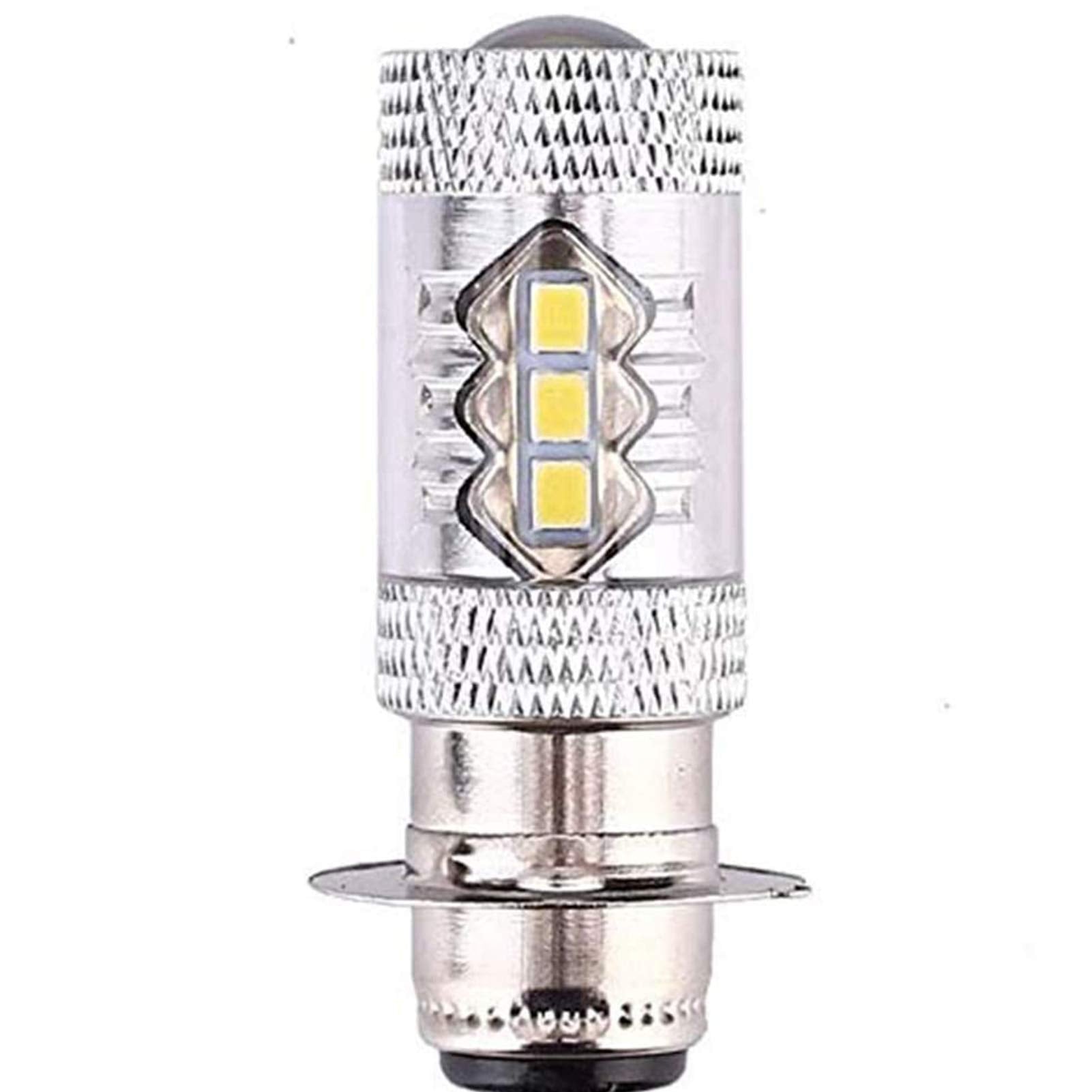 LED E-riding 80W Super White LED Headlight Bulbs for ATVs YFM350 400 450 660 700 Raptor Blaster 200 Banshee 350 - Silver
