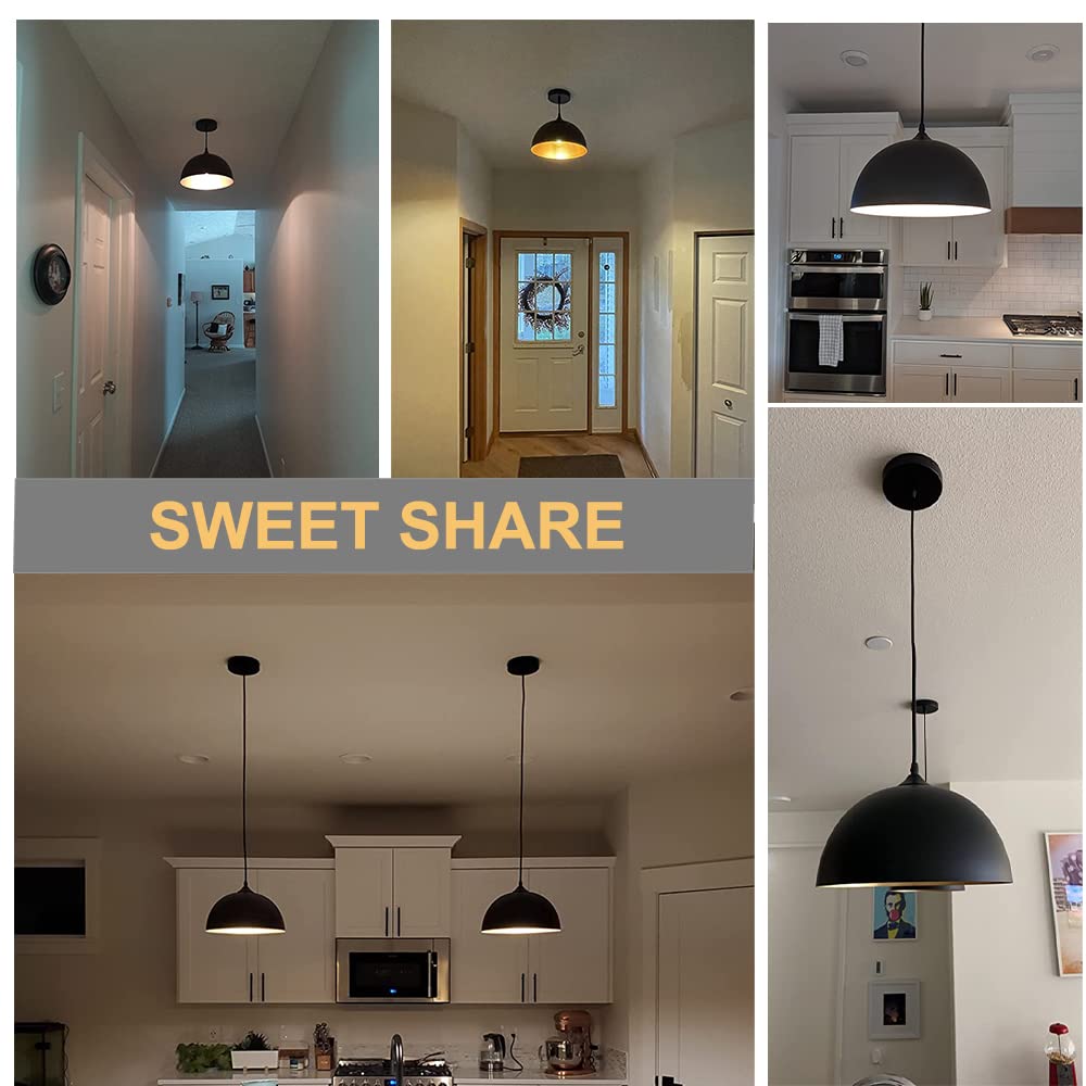 Dllt Industrial Pendant Light Fixture, Farmhouse Decor Adjustable Metal Hanging Lamp, Vintage Pendant Lighting For Kitchen Resta