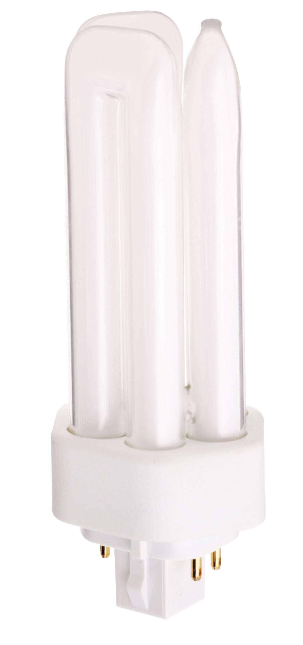 Satco S8347 3500K 26-Watt GX24q-3 Base T4 Triple 4-Pin Tube for Electronic and Dimming Ballasts, White