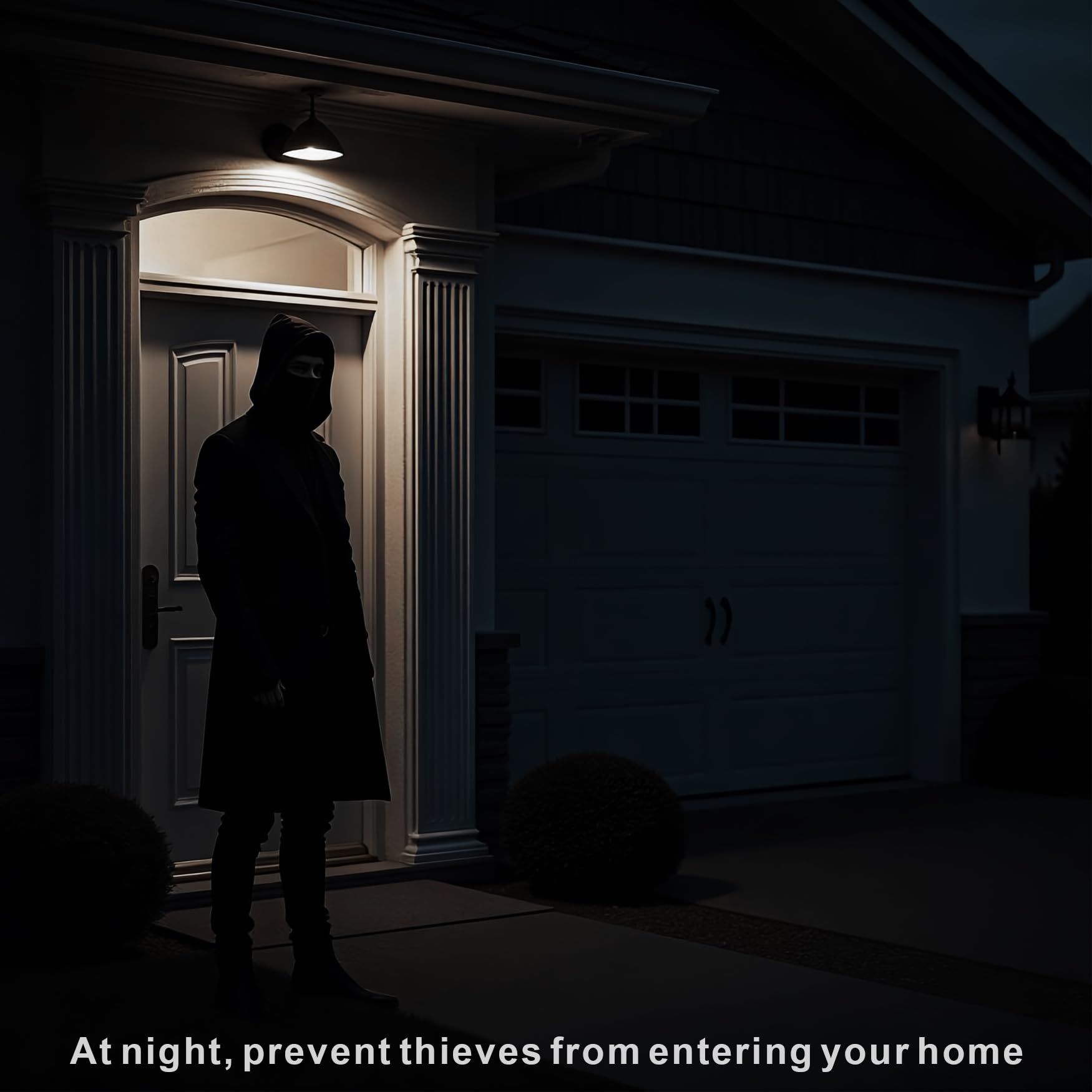 7117 Motion Sensor Light Bulbs  13W (100Watt Equivalent)  Motion Activated Dusk To Dawn Security Led Bulb  A19 E26 5500K Daylight  For Indoor And Outdoor Lighting  3Pack (5500K)