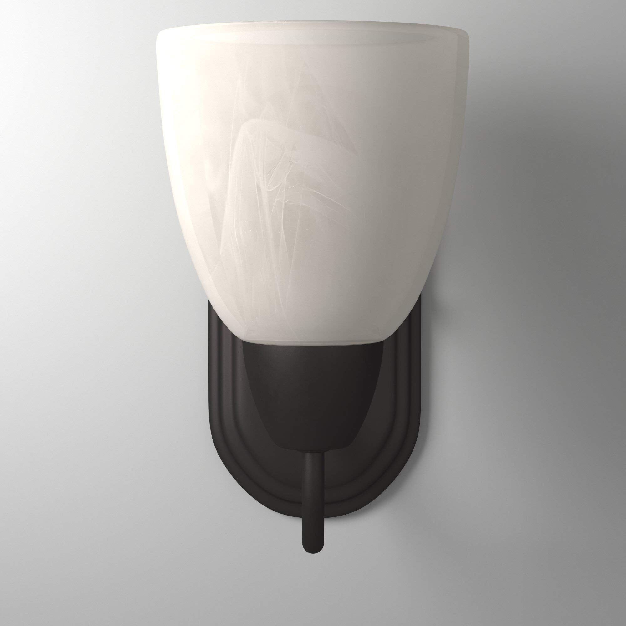 Designers Fountain Torino Wall Sconce 1-Light Alloy Steel Oil Rubbed Bronze Model 15005-1B-34