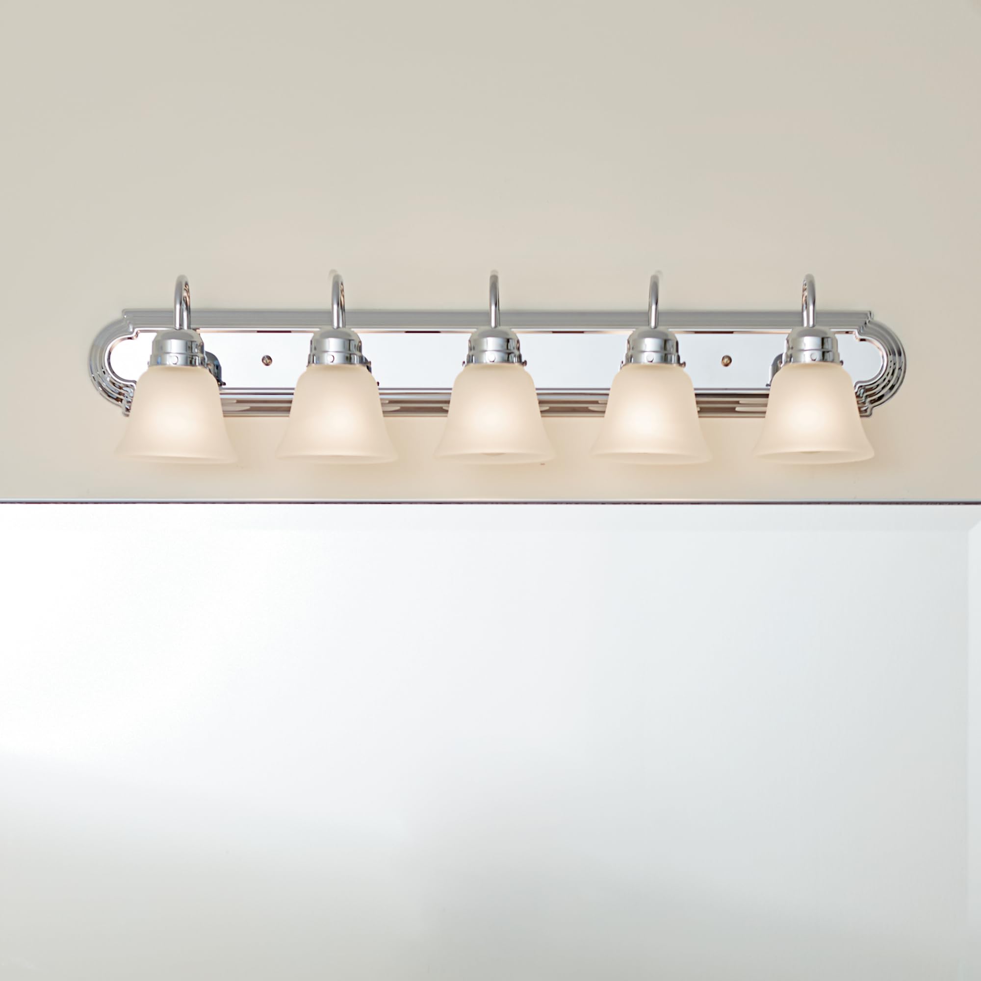 Kichler Lighting 5339Chs Five Light Bath, 36'', Chrome