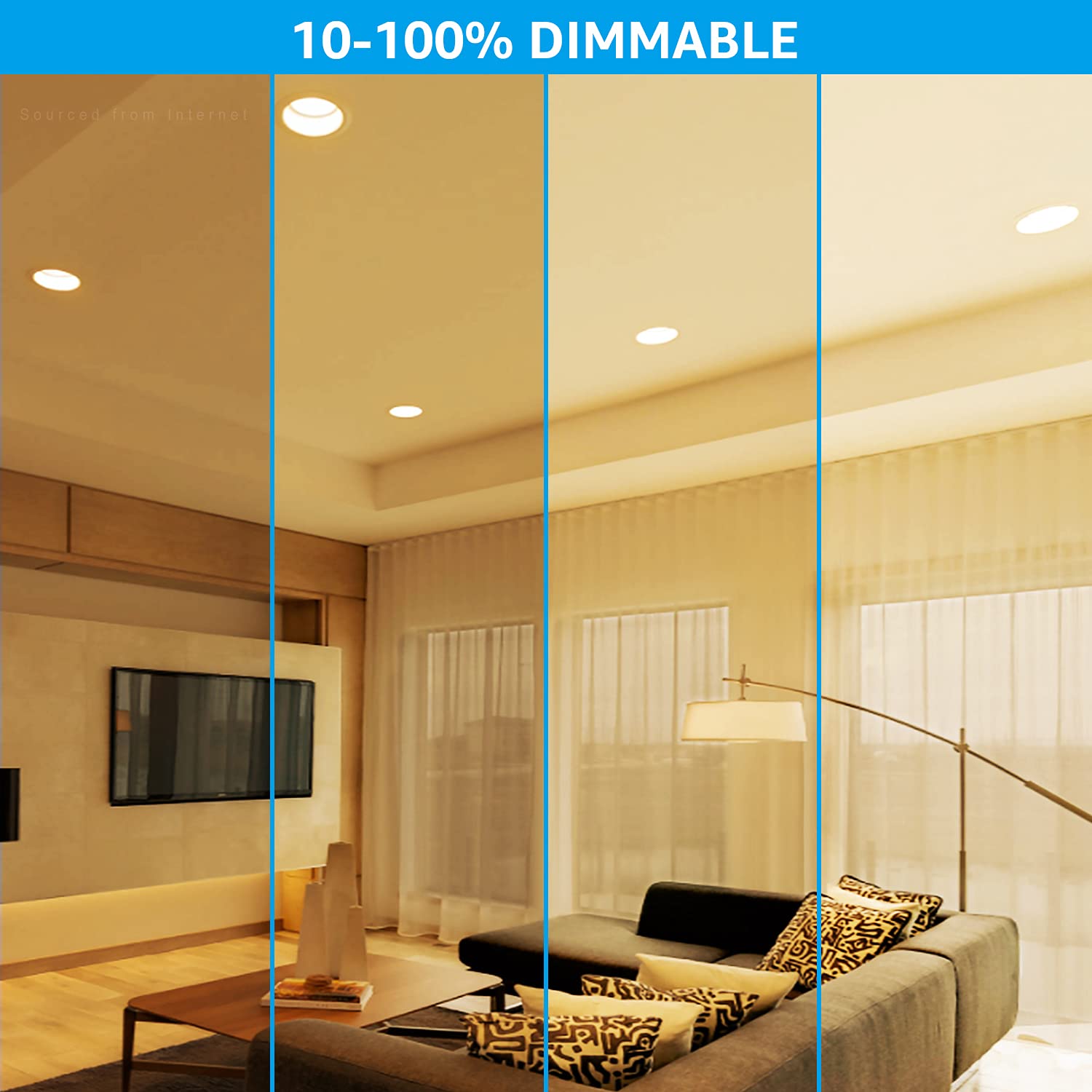 Torchstar Br40 Led Light Bulbs, Indoor Flood Light Bulbs, Dimmable, 3000K Warm White, 100W Equivalent 17W, 1400Lm, E26 Base, Rec