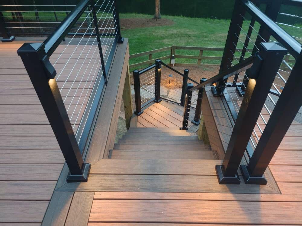 Gkoled Low Voltage Deck Lights, Sleek Led Wedge Post Rail Light, Outdoor Landscape Fence Lighting, 2W 3000K, Die-Cast Aluminum P