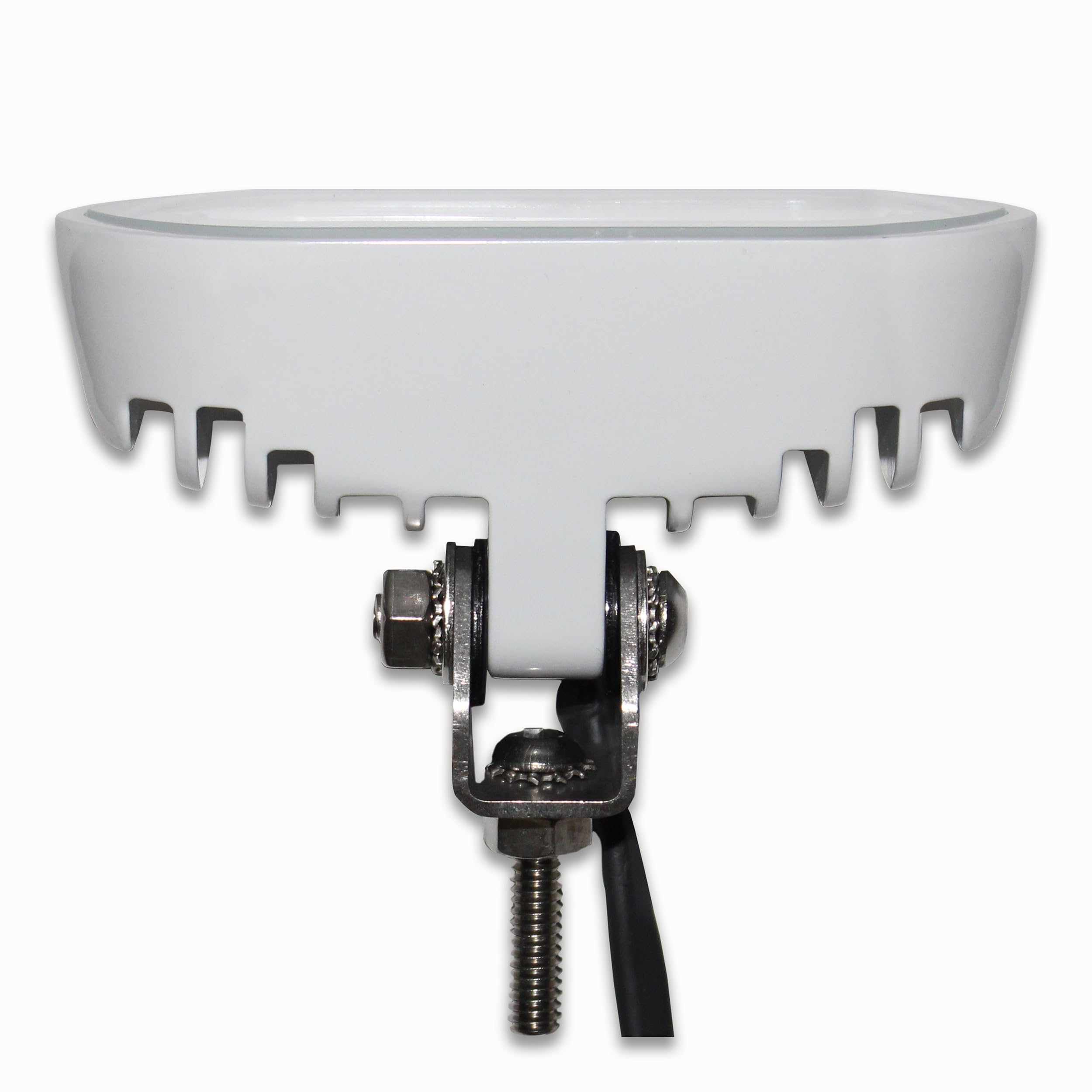 Shadow-Caster LED Spreader Light - 2200 Lumens - Bracket Mount - Glossy White - SCM-SLB-WBR-WH
