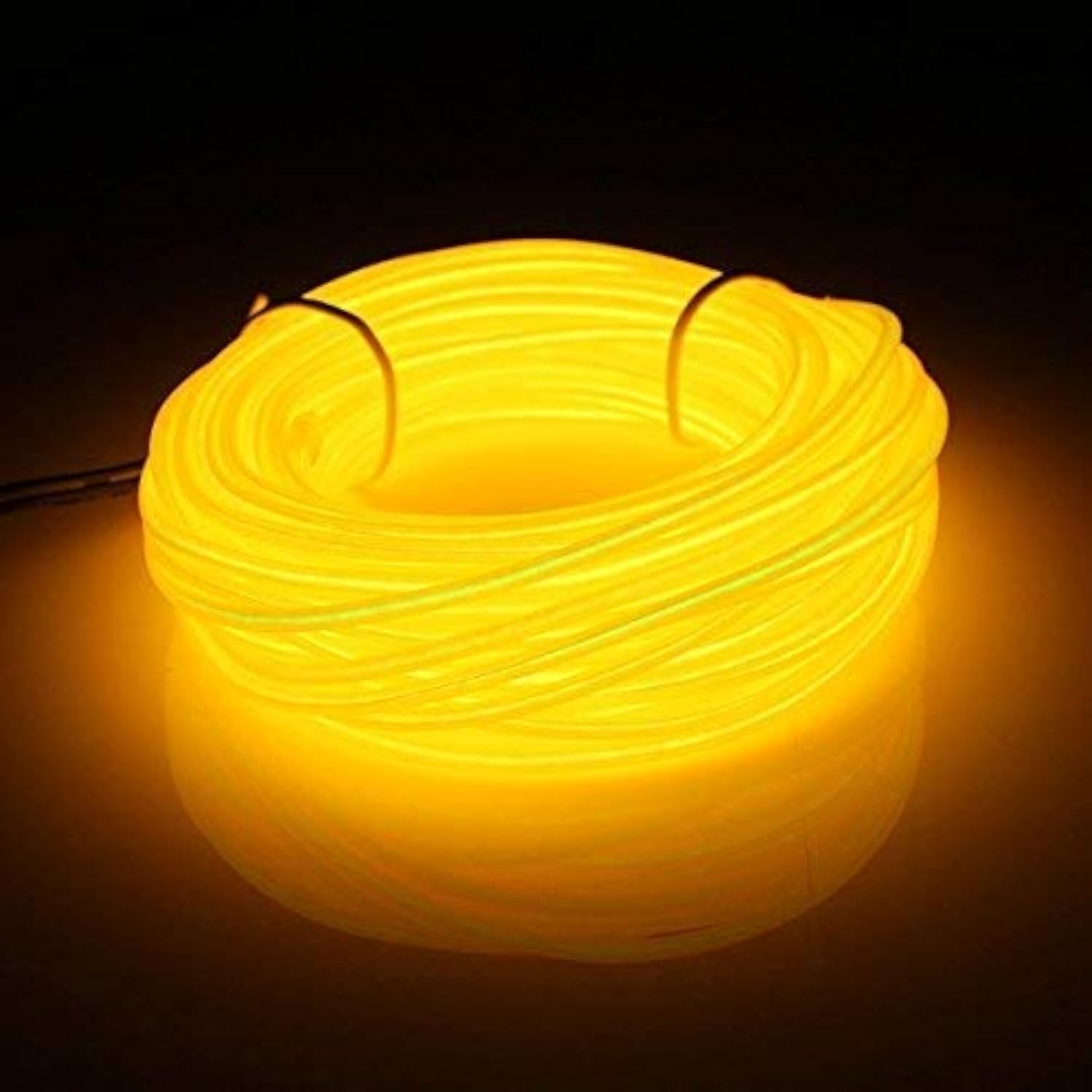 ABALDI EL Wire Rope Light Battery Powered Flexible Neon Light 3 Modes Electroluminescence Wire for Christmas Xmas Party Decorati