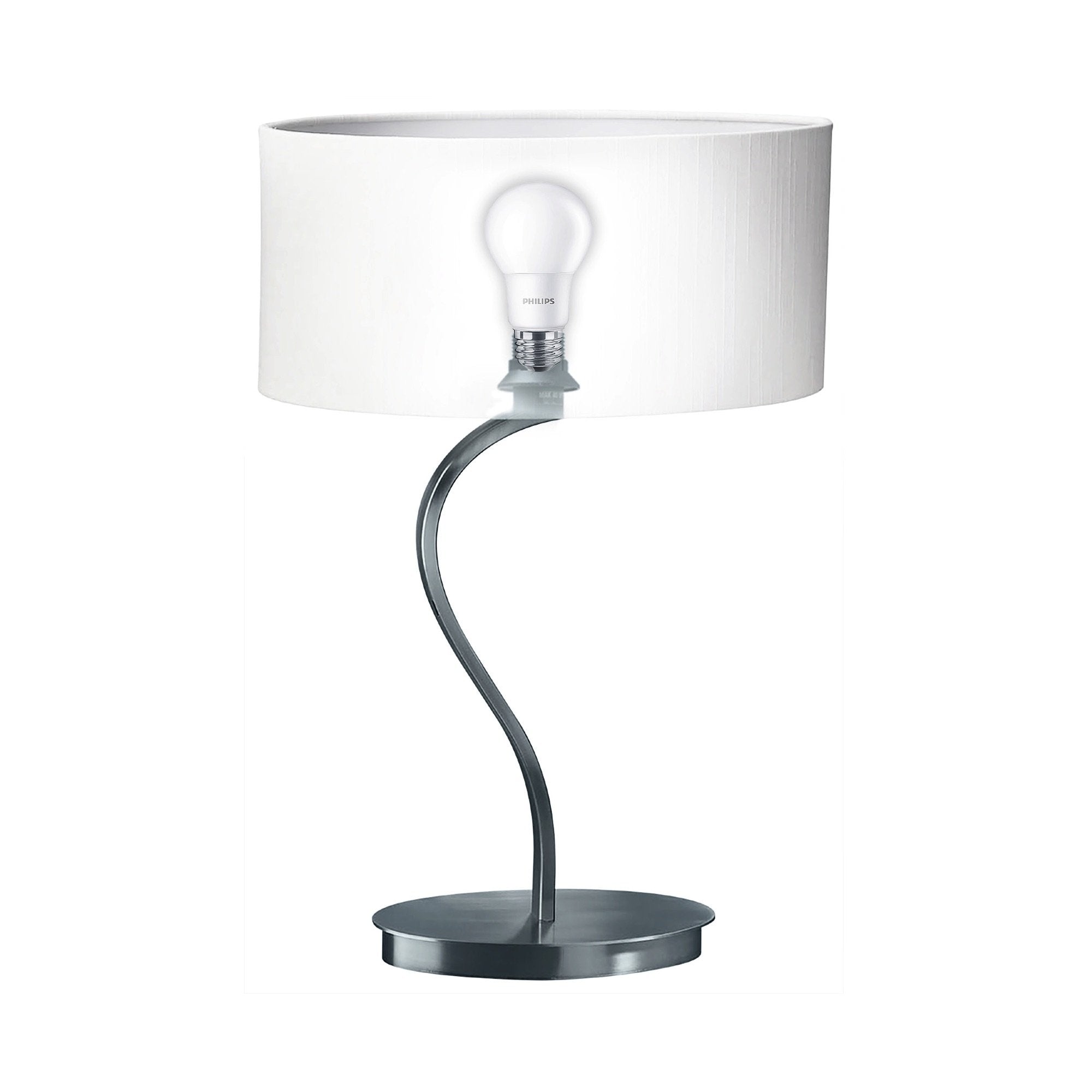 Philips Led 538322 Led Dimmable A19 Soft White Light Bulb With Warm Glow Effect: 800-Lumen, 2700-2200-Kelvin, 9.5-Watt, E26 Base