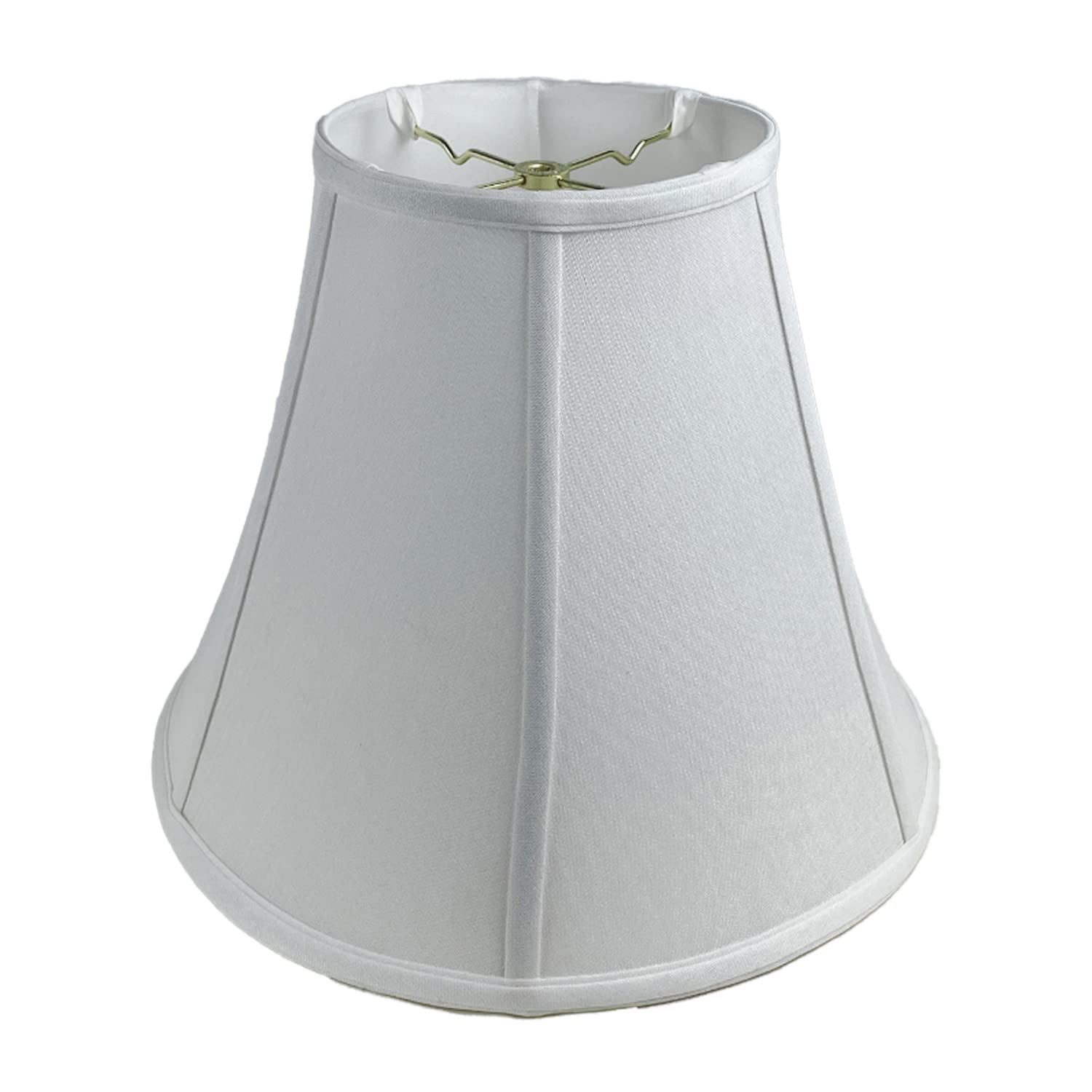 Royal Designs, Inc. True Bell Basic Lamp Shade, Linen White, 7in x 14in x 11.5in, Model BSO-704-14LNWH
