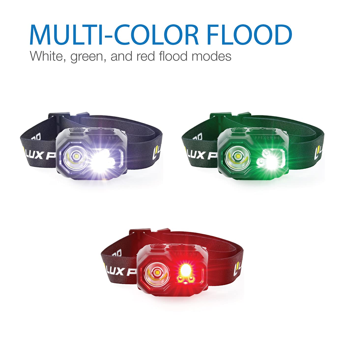 Lux Pro Bright 400 Lumen Camping Led Headlamp - Lp347