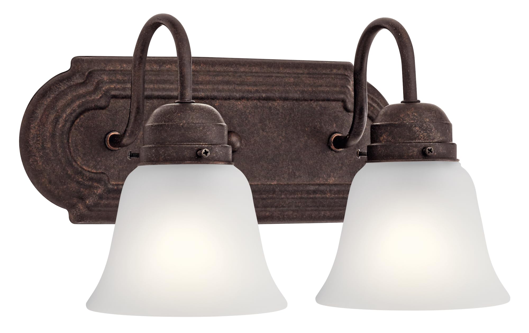Kichler Lighting 5336Tzs Two Light Bath, Tannery Bronze, 12.25''