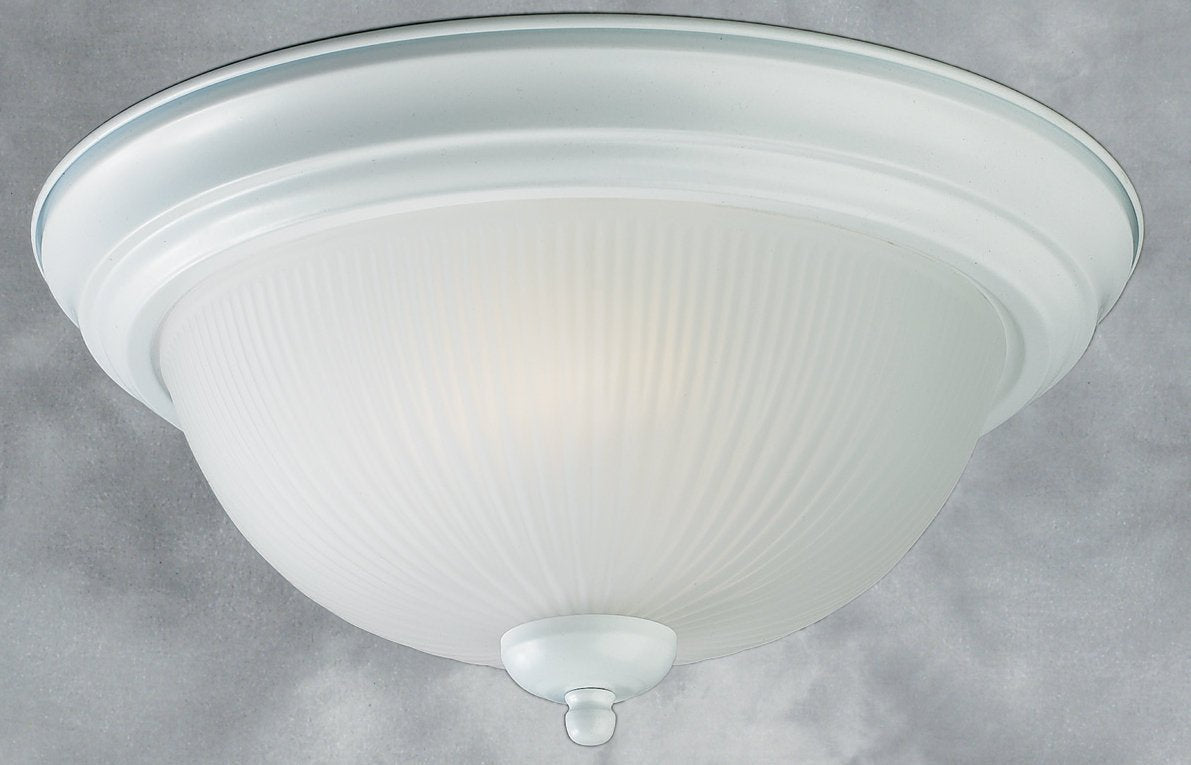 Forte 20004-02-03 Two Light Flush Mount, See Image