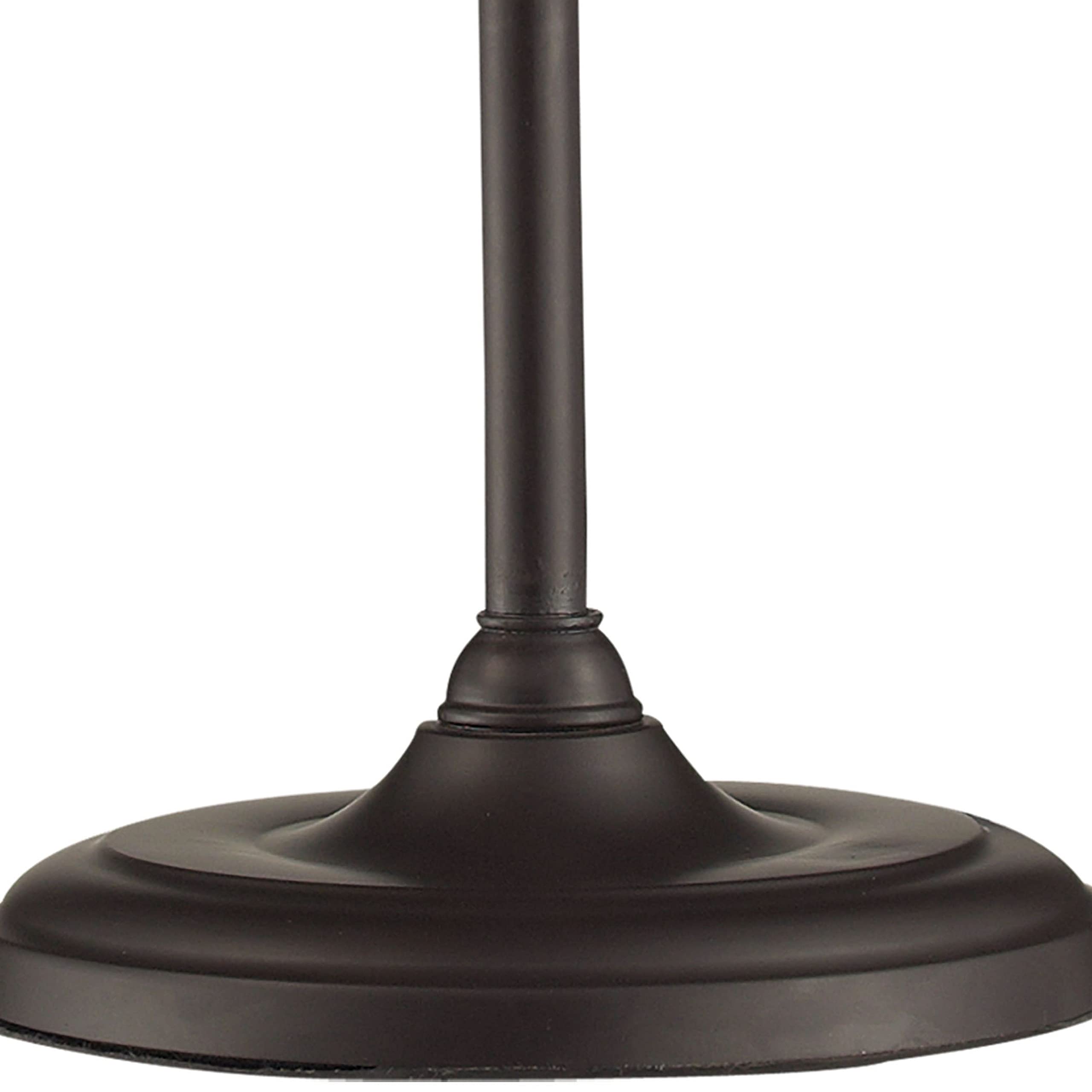 Elk Home 1-Light Farmhouse Table Lamp, Oil Rubbed Bronze Metal Shade, 32&quot; Transitional Design