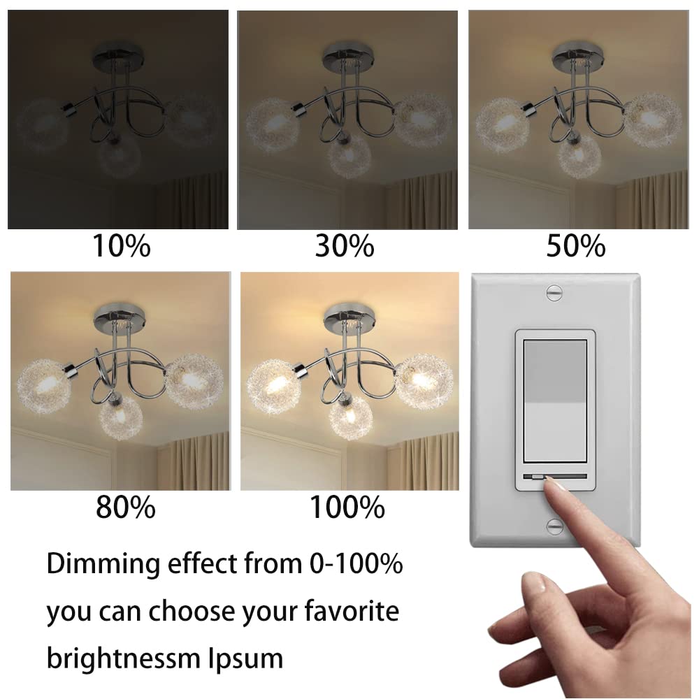 Aiplamp G9 Led Bulb Dimmable 4W Natural Daylight White 4000K,Equivalent To 40W Halogen Light, 450Lm 120V Ac Cri> 85,No Strobe, C