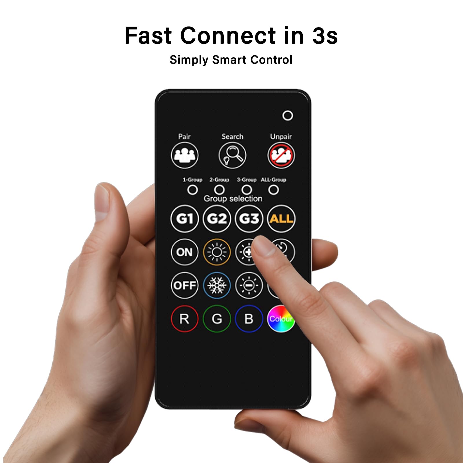 Sengled Dual Mode Smart Light Bulbs with Remote & App Control, LED Bulbs 2700K-6500K Dimmable, Remote Control Light Bulbs 60W Eq