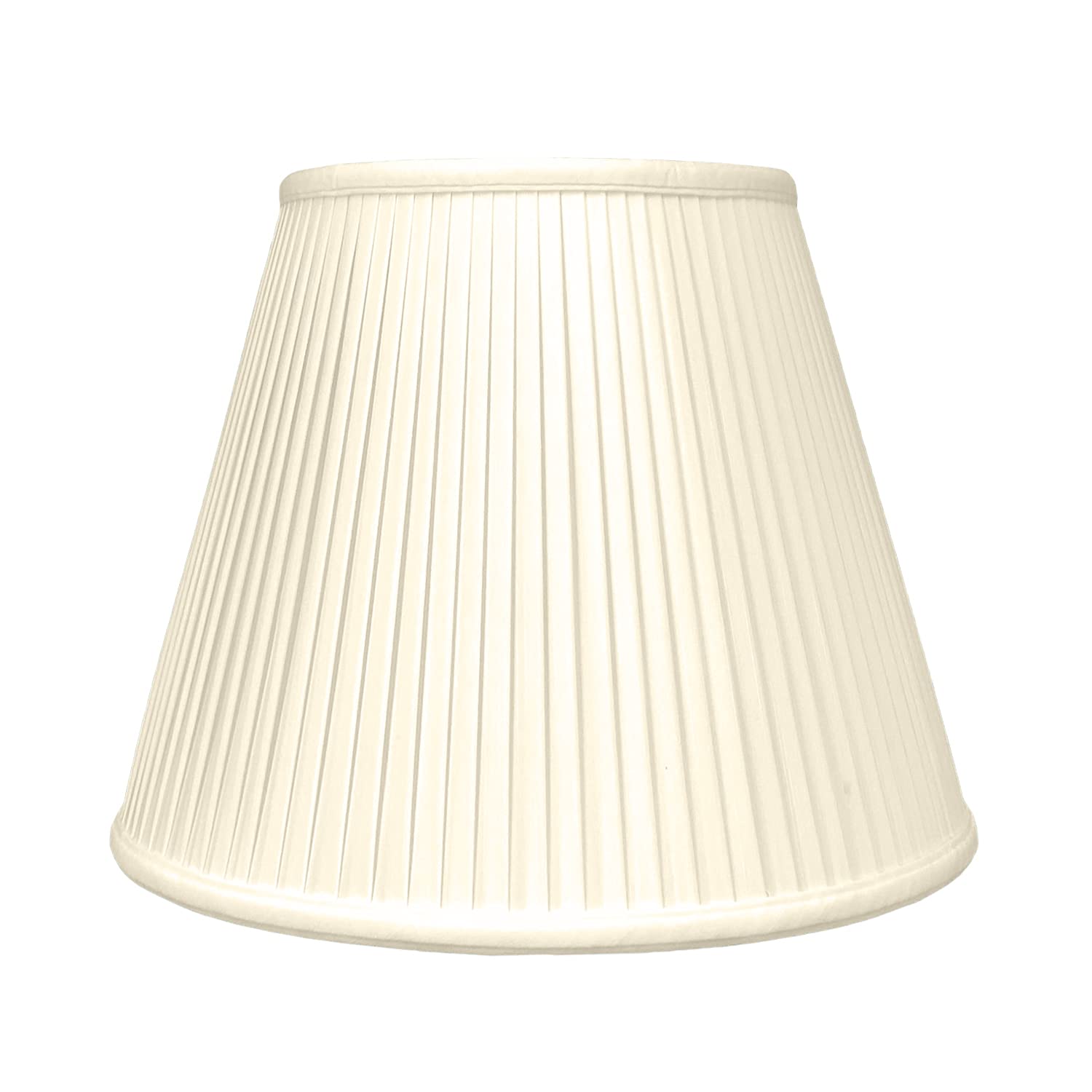 Royal Designs &quot;Deep Empire Side Pleat Basic Lamp Shade, Beige, 9&quot;&quot; X 16&quot;&quot; X 12.25&quot;&quot;&quot; (Bs-728-16Bg)