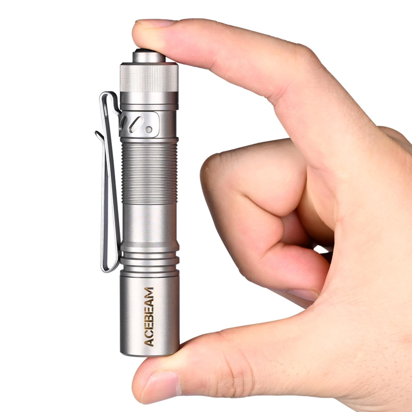 ACEBEAM Pokelit AA Rechargeable Mini Flashlight with Clip, 1000 High Lumens Pocket EDC Flashlight, Super Bright Small Flashlight – Lightsdaddy