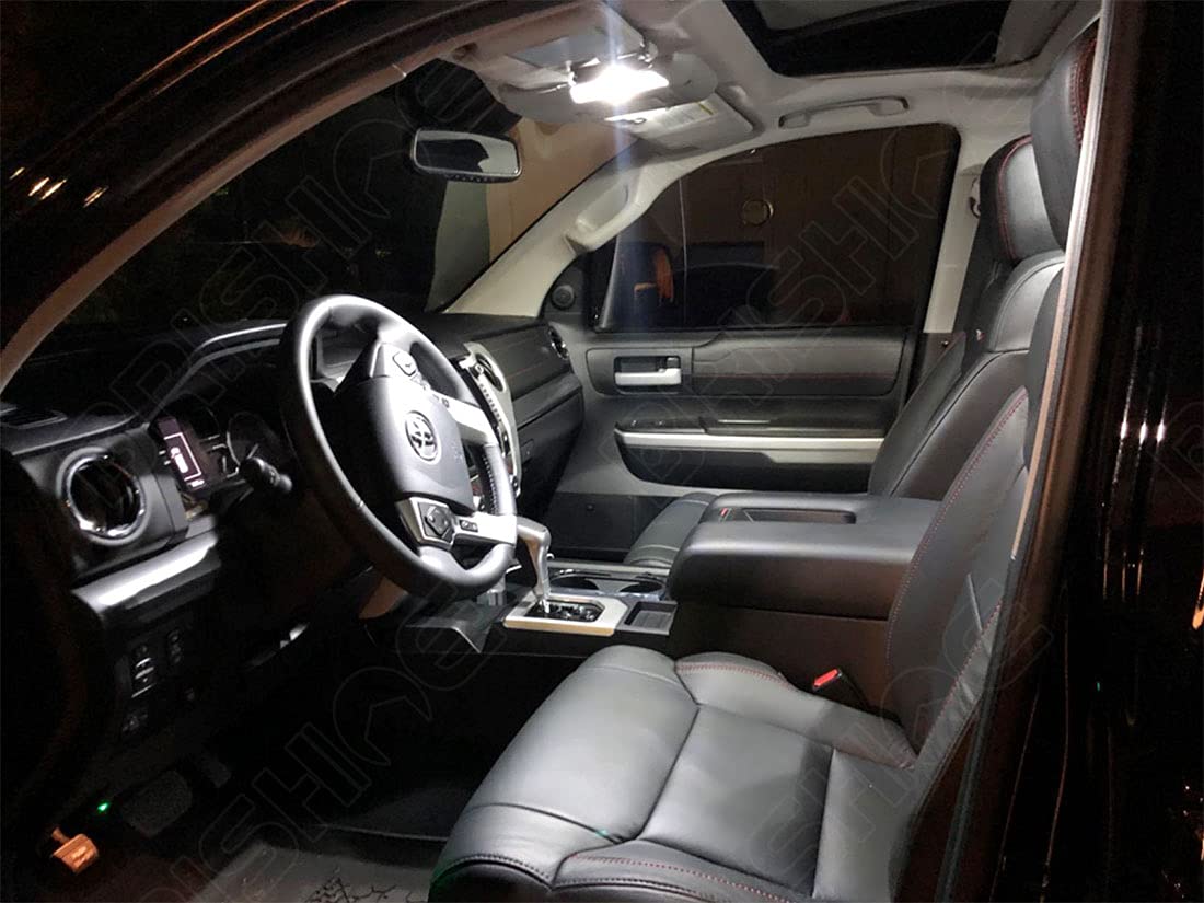 Brishine White Led Interior Light Kit For Toyota Tundra 2014 2015 2016 2017 2018 2019 2020 2021 Super Bright 6000K Interior Led