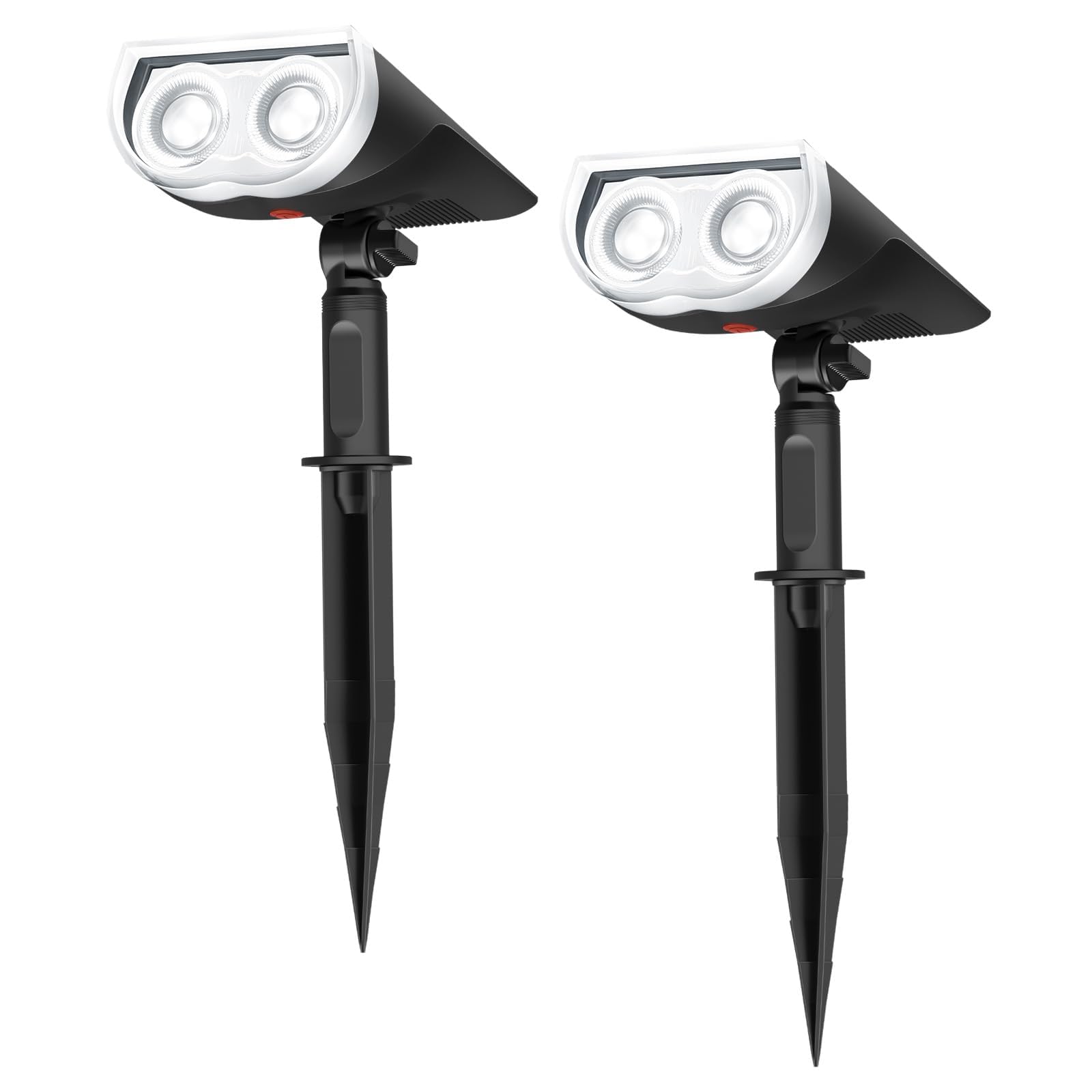 Linkind Solar Lights Outdoor StarRayS, Bright Solar Spot Lights Outdoor, IP67 Waterproof Spotlights for Garden Yard Landscape Wa