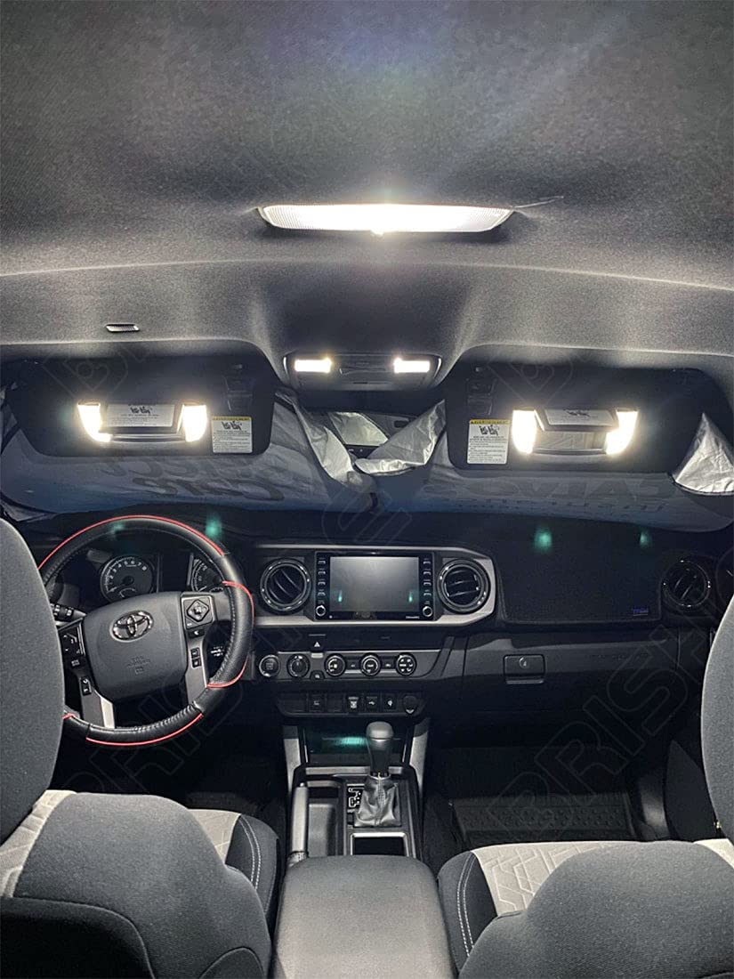 Brishine White Led Interior Light Kit For Toyota Tundra 2014 2015 2016 2017 2018 2019 2020 2021 Super Bright 6000K Interior Led