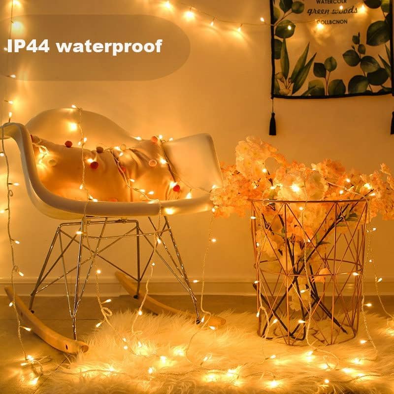 Vtechology Christmas String Lights, 170Ft 500 Leds Christmas Tree Lights Indoor String Lights 8 Modes Fairy Twinkle Lights Lights