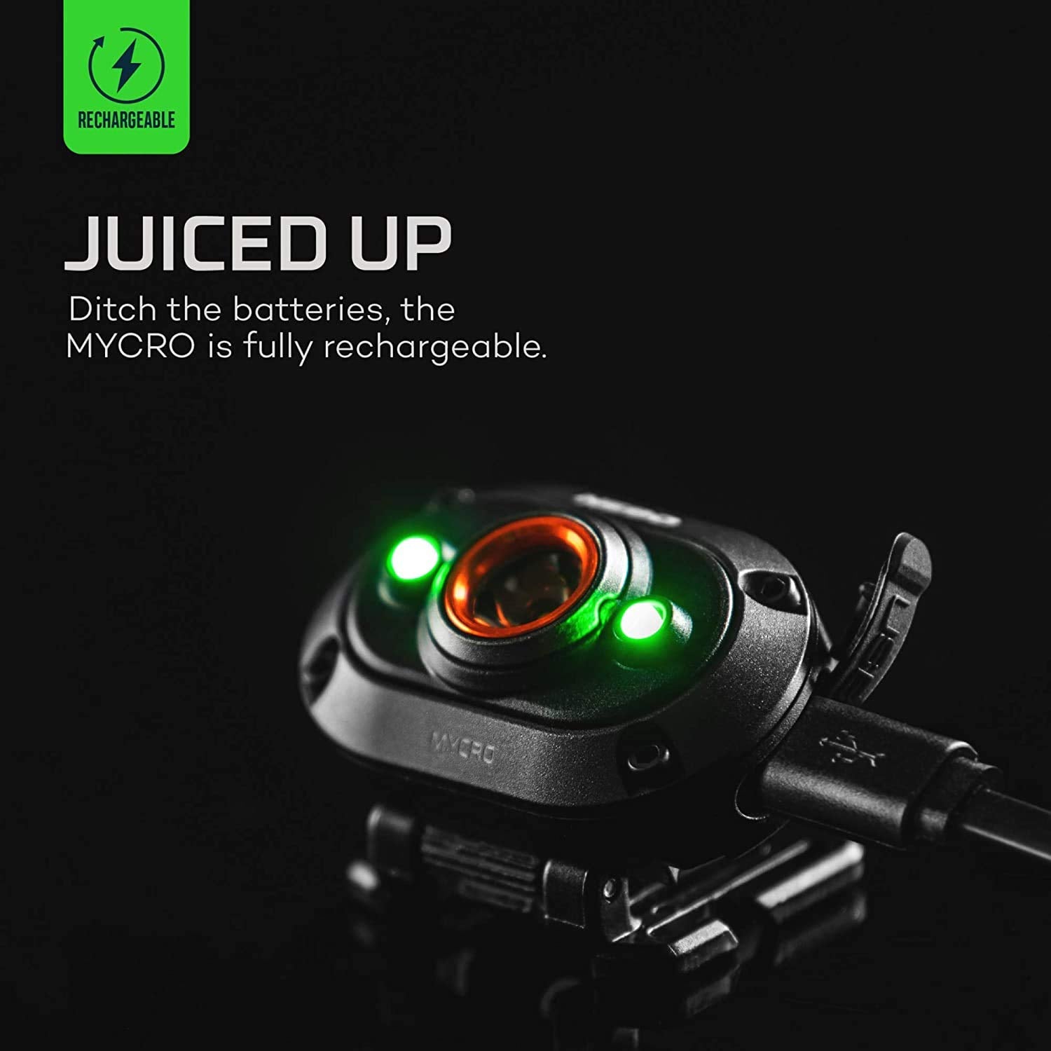 Nebo Mycro Usb 400 Lumen Rechargeable, Adjustable Led Headlamp & Cap, Bright Spot Light For Camping, Hiking, Caving, Fishing Wit