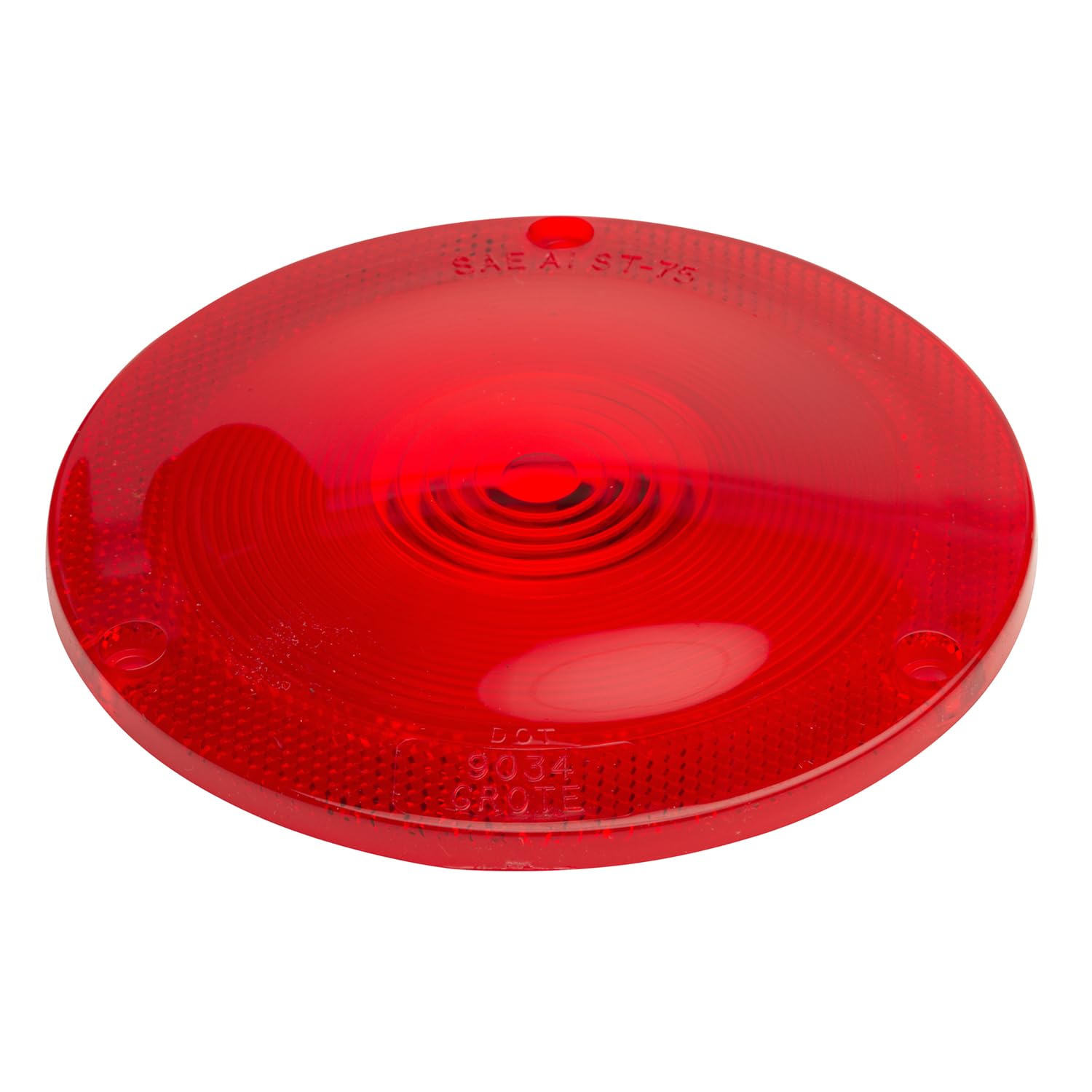 Grote 90342 Red Rv (Marine & Utility Replacement Lenses (Trailer Lighting Lens)