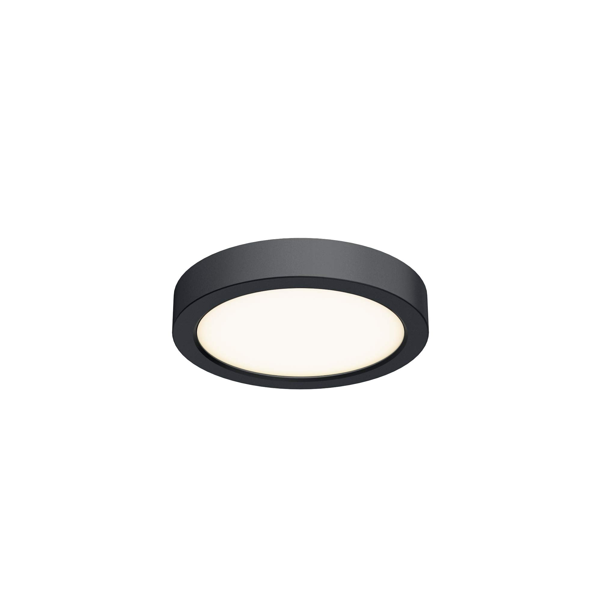 Dals Lighting 6 Inch Round Indoor/Outdoor Led Ceiling Flush Mount (Black)