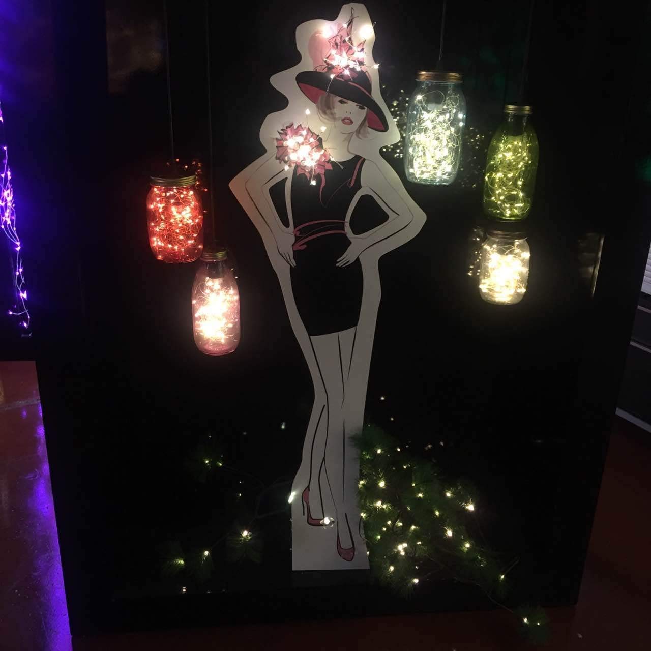 2 Pack Battery Operated Mini Lights,Indoor Led Fairy Lights With Timer 6 Hours On/18 Hours Off For Bedroom Wedding Party Decorations,30 Count Leds,10 Feet Silver Wire(Multi Color)