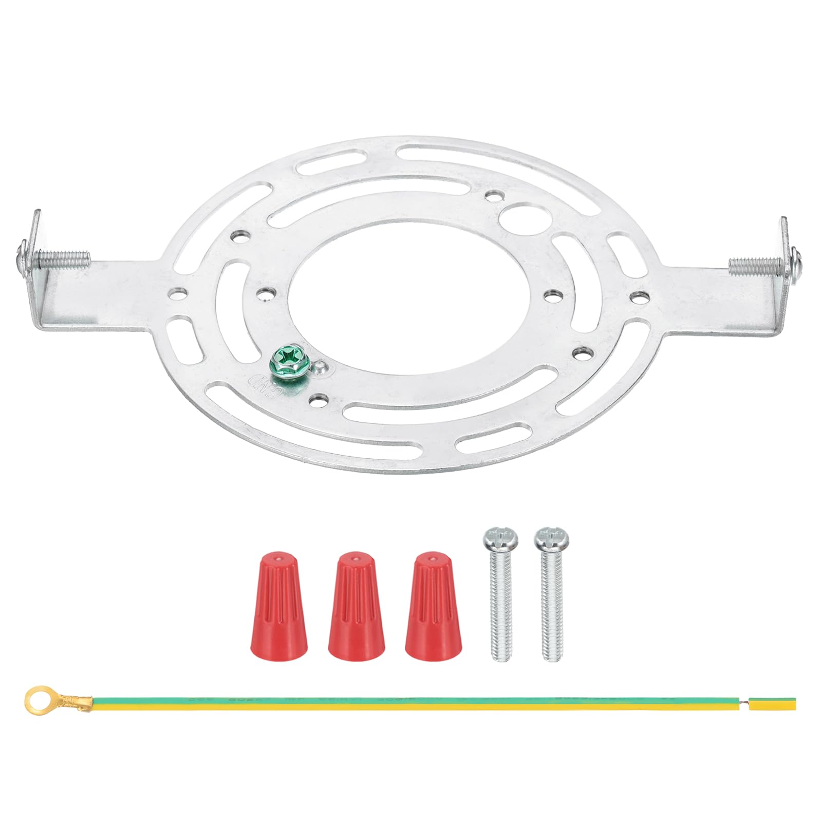 Patikil 145Mm (5.7'') Universal Light Fixture Mounting Bracket Kit, Light Crossbar Round Ceiling Plate With Screw For Wall Light