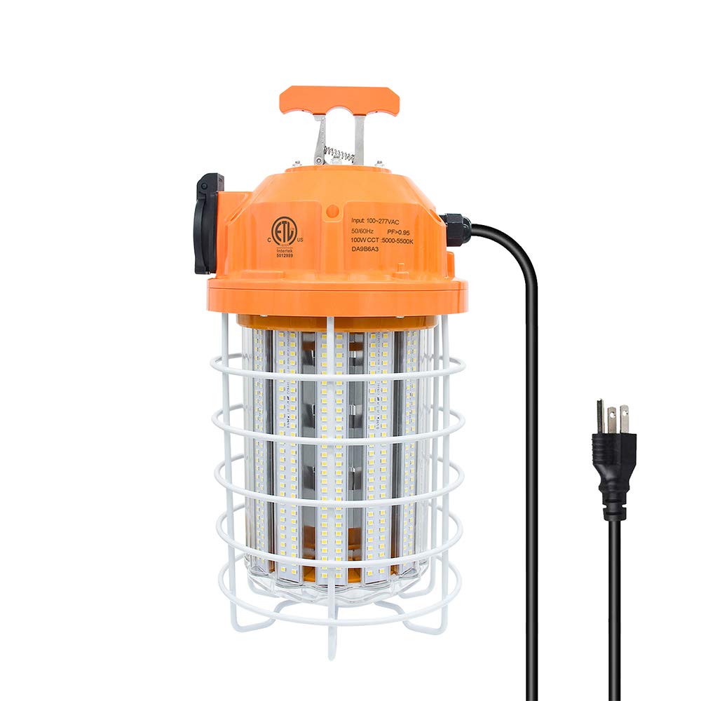 NS 100W LED Temporary Work Light Waterproof 15500Lm 5000K Daylight White Model 778469916506
