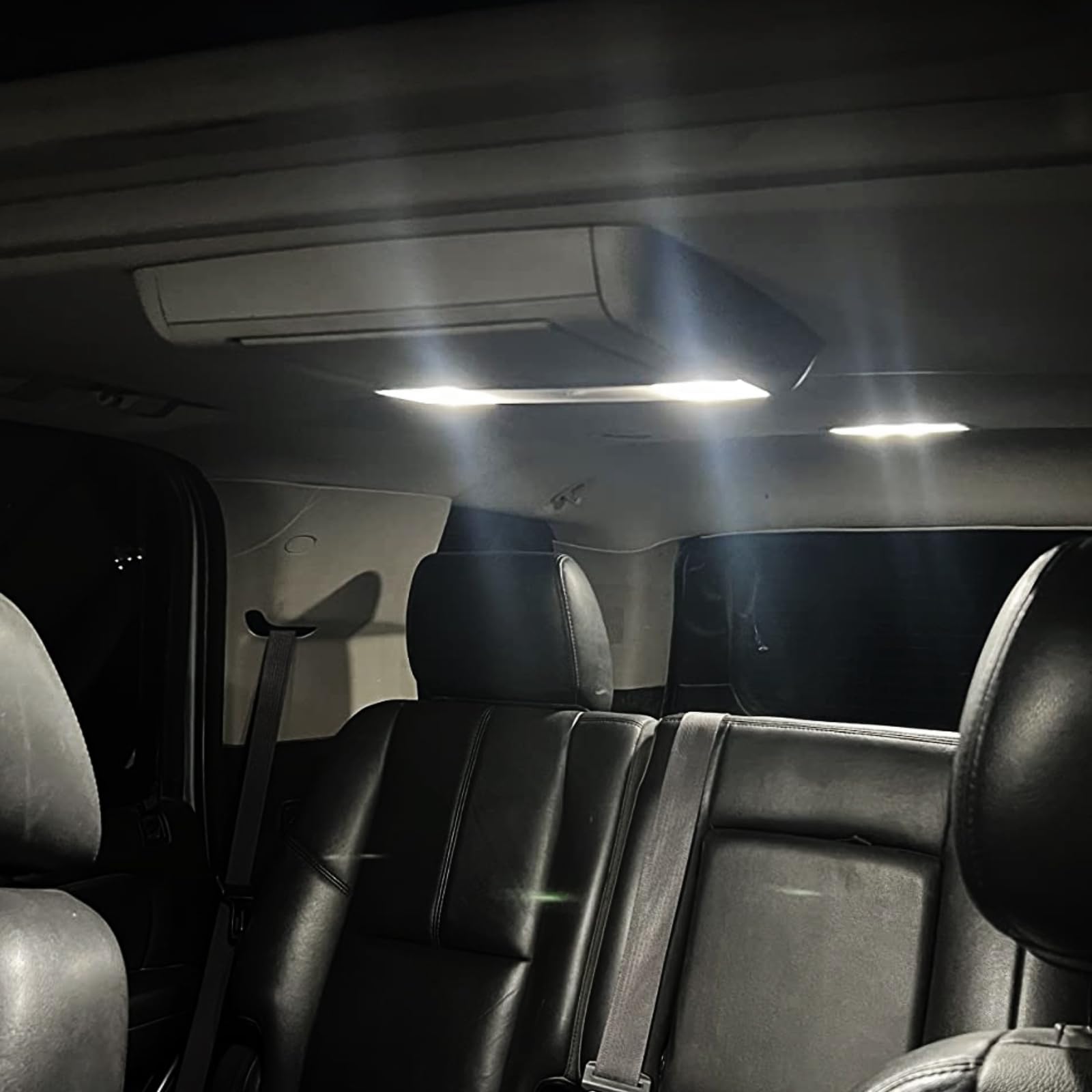 15Pcs Car Interior Lights: Super Bright Bulbs 6000K White Led For 2007 2008 2009 2010 2011 2012 2013 2014 Chevy Tahoe/Suburban Lighting Package Kit Includes Light Accessories + Install Tool