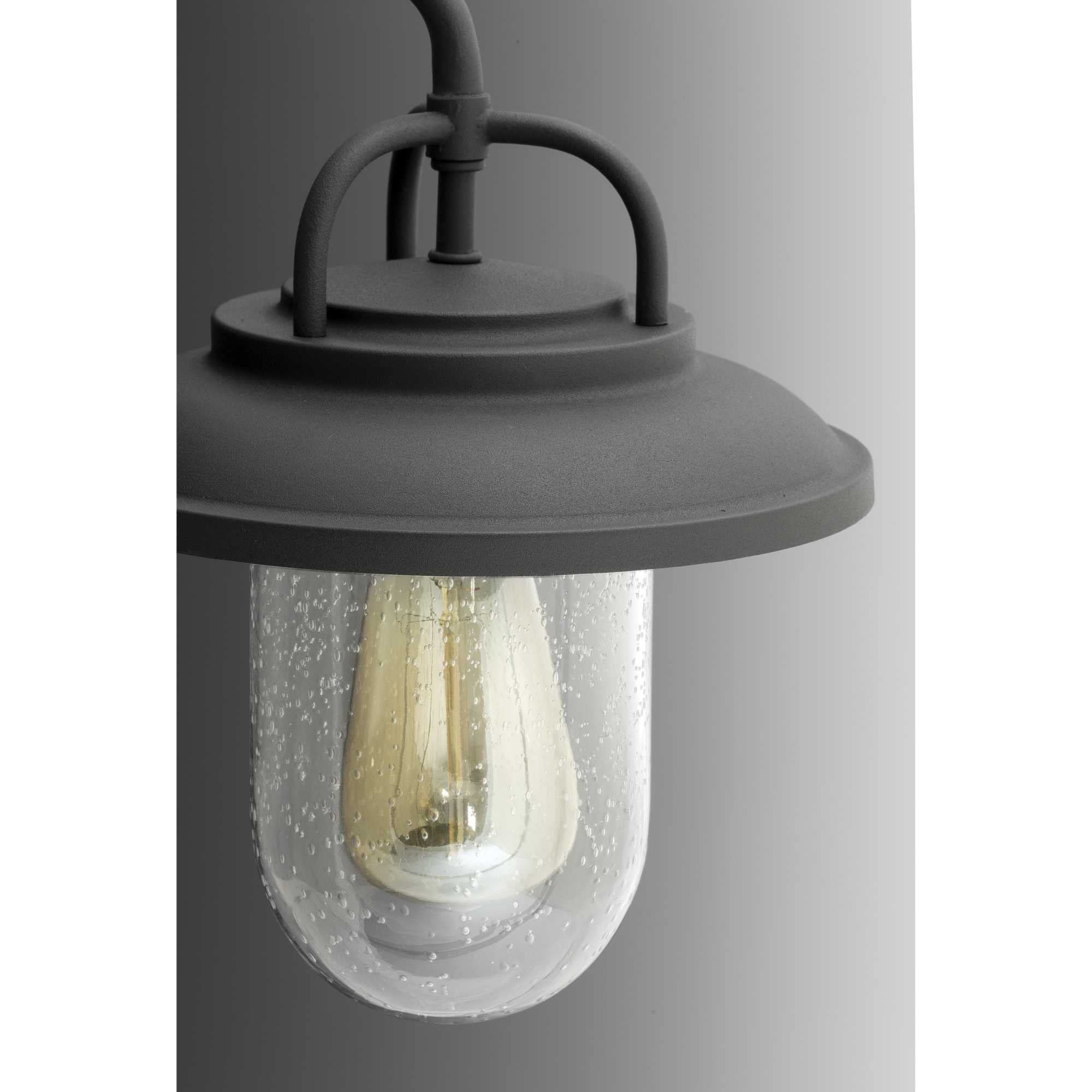 Progress Lighting Beaufort Outdoor Light Fixture, Alloy Steel, Black, Model P560050-031