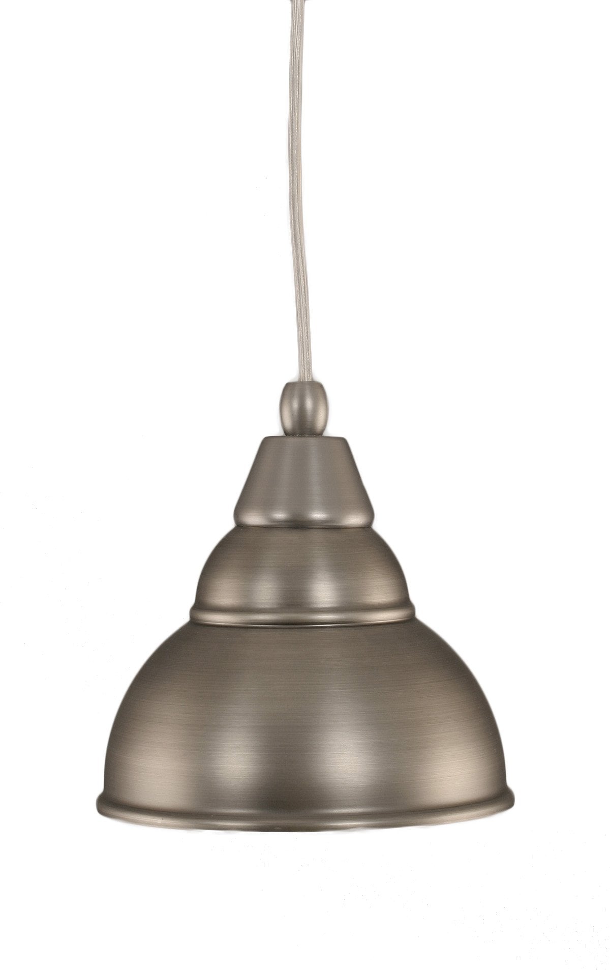 Toltec Lighting 1 Light Mini Pendant In Brushed Nickel (22-Bn-427)