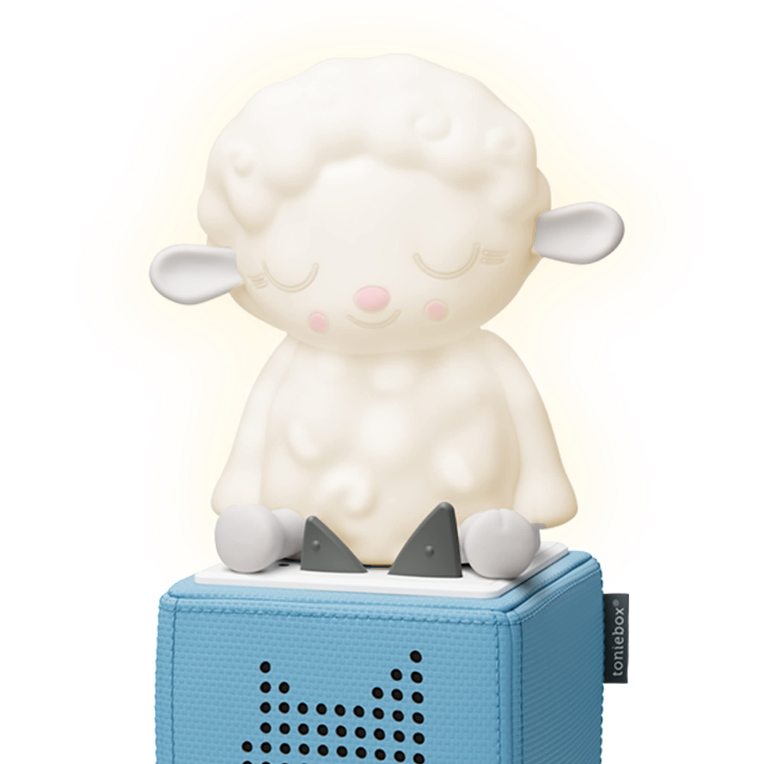 Tonies Night Light - Sleepy Sheep Audio Play Character from Sleepy Friends | Warm Glow | 90 Minutes of Beautifully Composed Melo