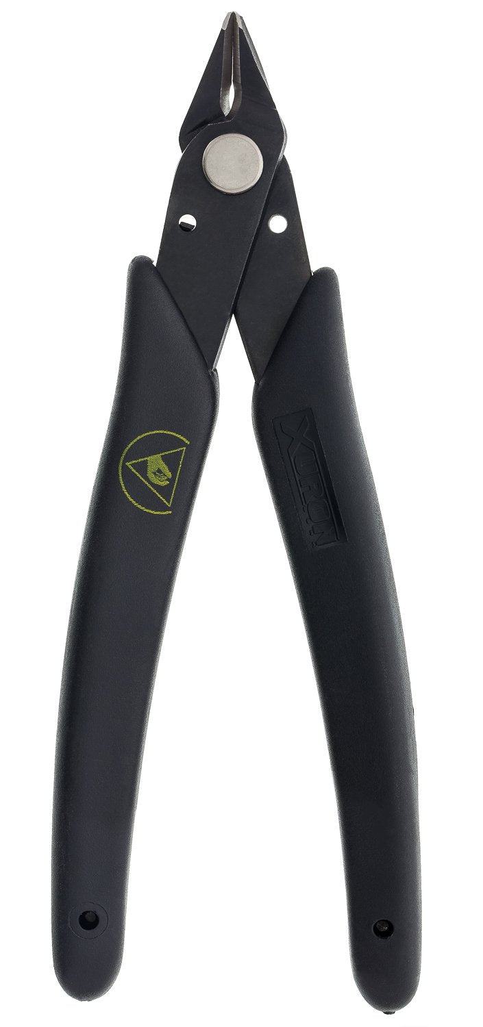 Xuron - 170-Iiasf Micro-Shear® Flush Cutter - Esd Safe Grips, Lead Retainer