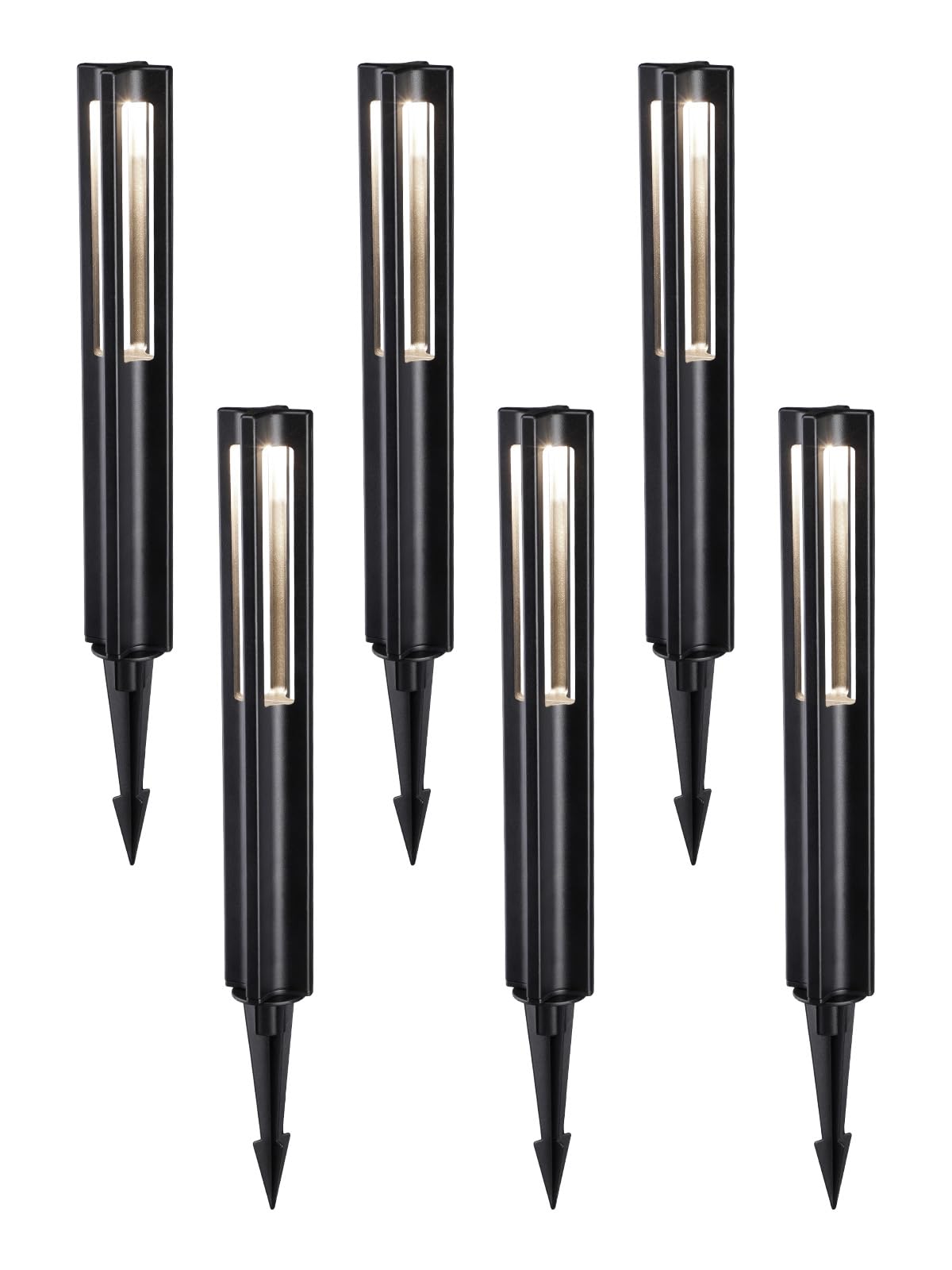 LEONLITE Low Voltage Landscape Lights, Unique Lighting Effects LED Pathway Lights, 190LM 3W 12-15V AC/DC, IP65, Aluminum Landsca