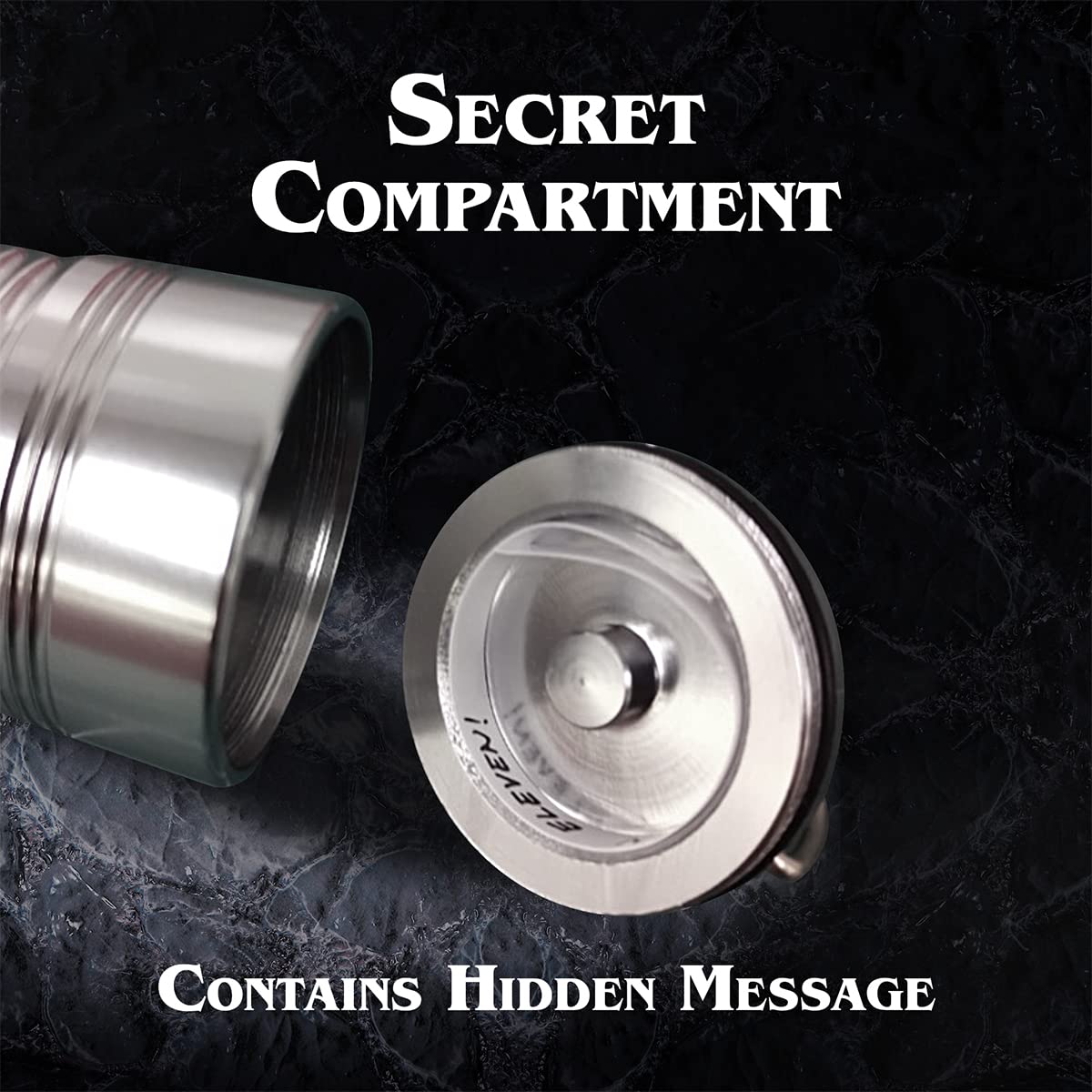 Energizer Stranger Things Demogorgon LED Flashlight, Vintage Collector's Edition, Silver, 1 Count, Batteries Included