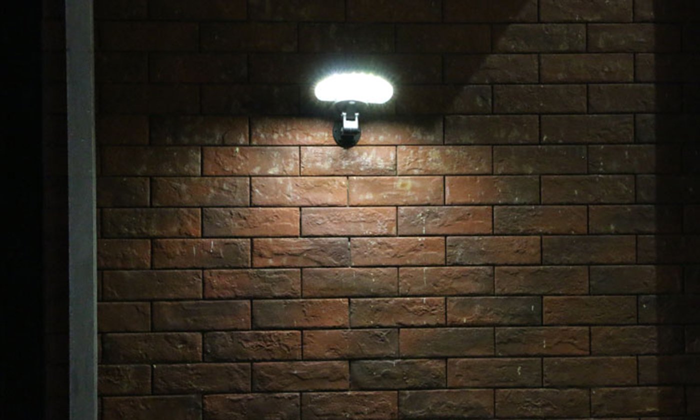 Eleding Solar Lights Outdoor Super Bright 56 Led Solar Powered Motion Sensor Security Wall Lights With Ip65 Waterproof & Rotatab