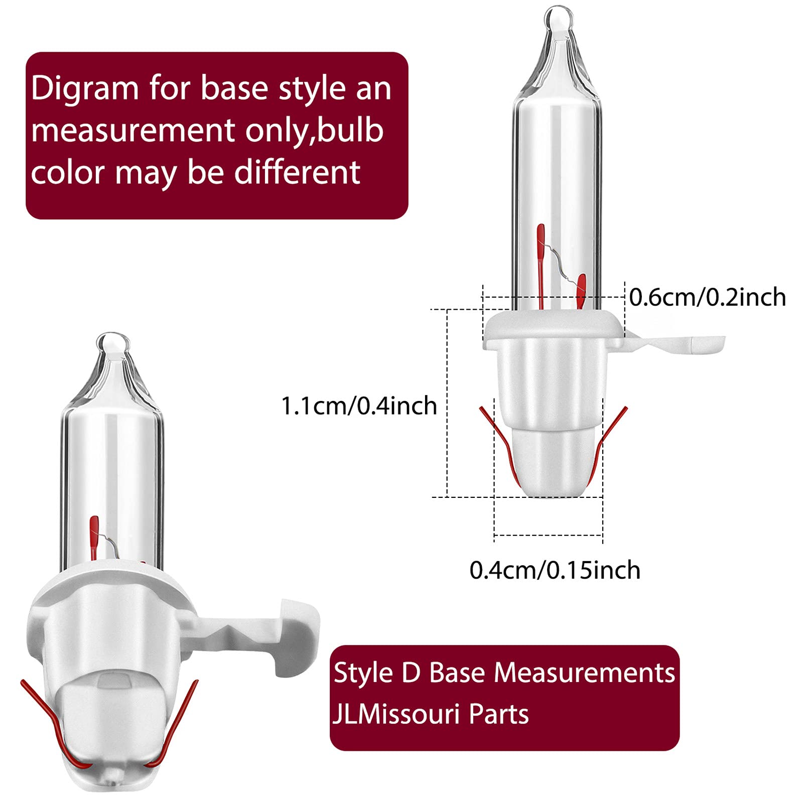 200 Count 2.5V Christmas 50/100/150/200 Count Mini Incandescent Wire String Lights Replacement Bulbs Indoor/Outdoor Christmas Lights Decorations For Home Xmas Tree (White Base With Warm White Bulb)