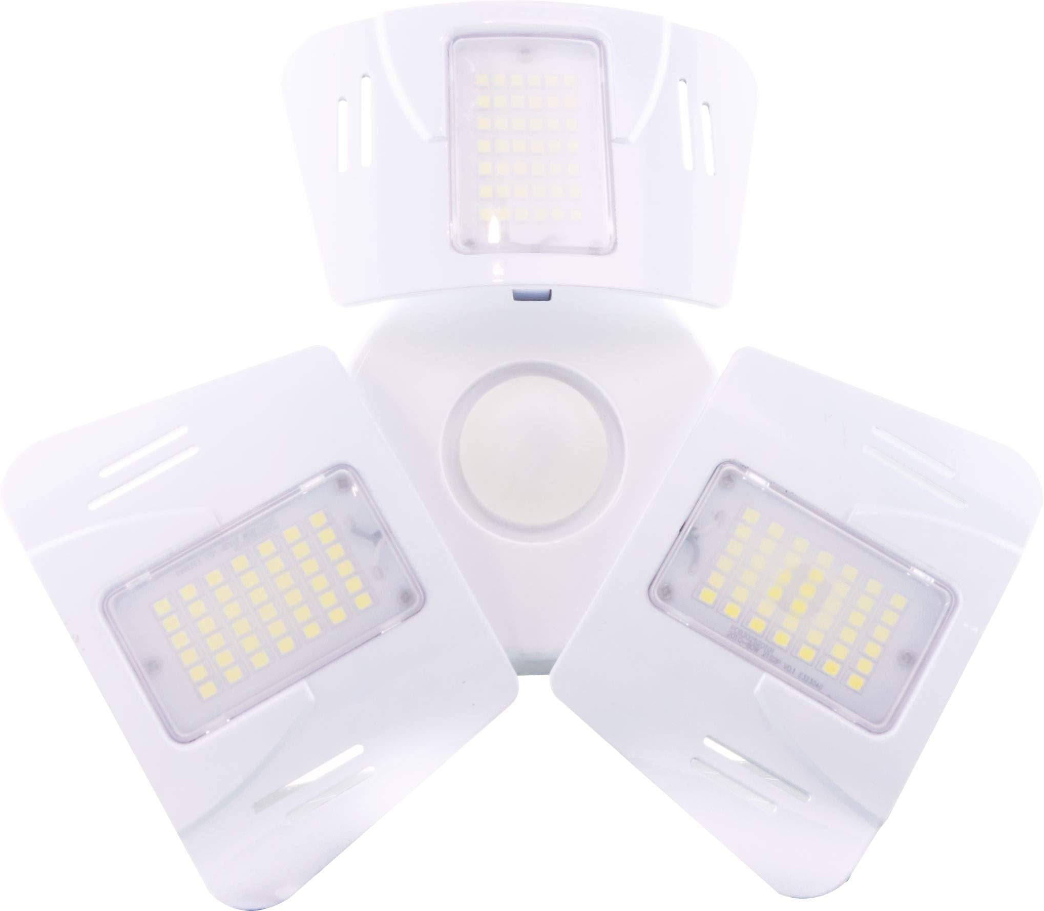 Satco LED Utility Bulb 60W, 4000K Cool White, Medium Base, Adjustable Beam Angle, 1 Count, Model S13118