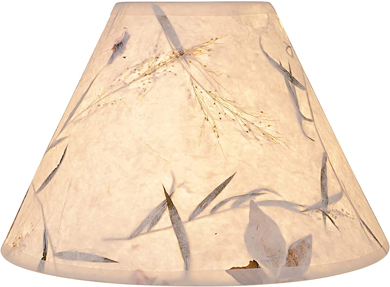 Aspen Creative 58752A, Empire Uno Lamp Shade, Off White, 4&quot; Top X 10&quot; Bottom X 7&quot; Slant Height, Slip Uno 33Mm