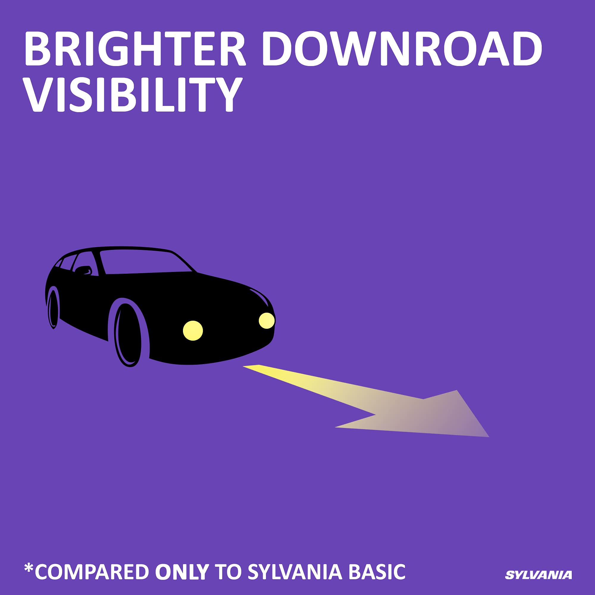 Sylvania - H11B Xtravision - High Performance Halogen Headlight Bulb, High Beam, Low Beam And Fog Replacement Bulb (Contains 2 B