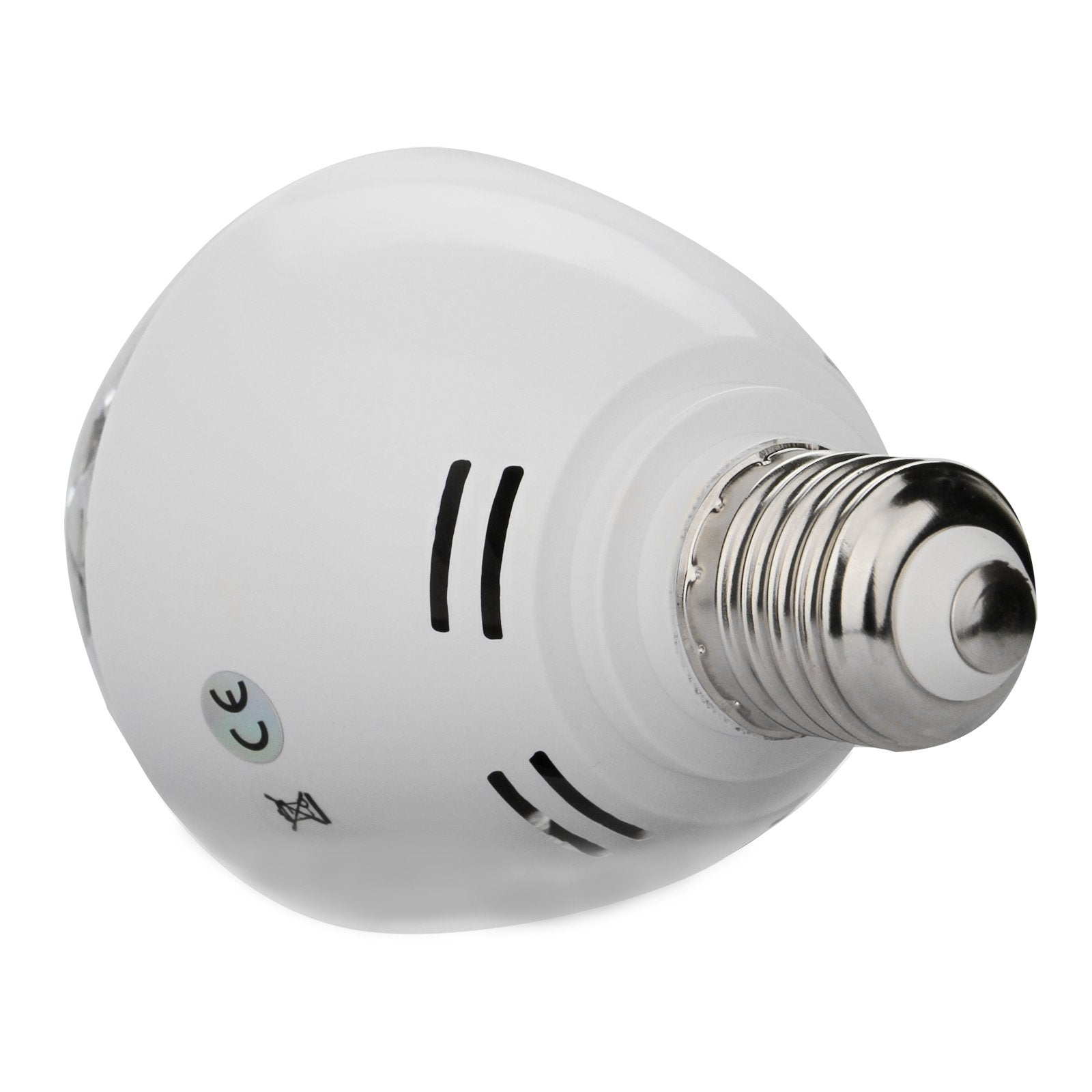 Ottff 3W E27 Disco Ball Lamp Rgb Rotating Led Sound Activated Strobe Light For Party Stage, Remote Control