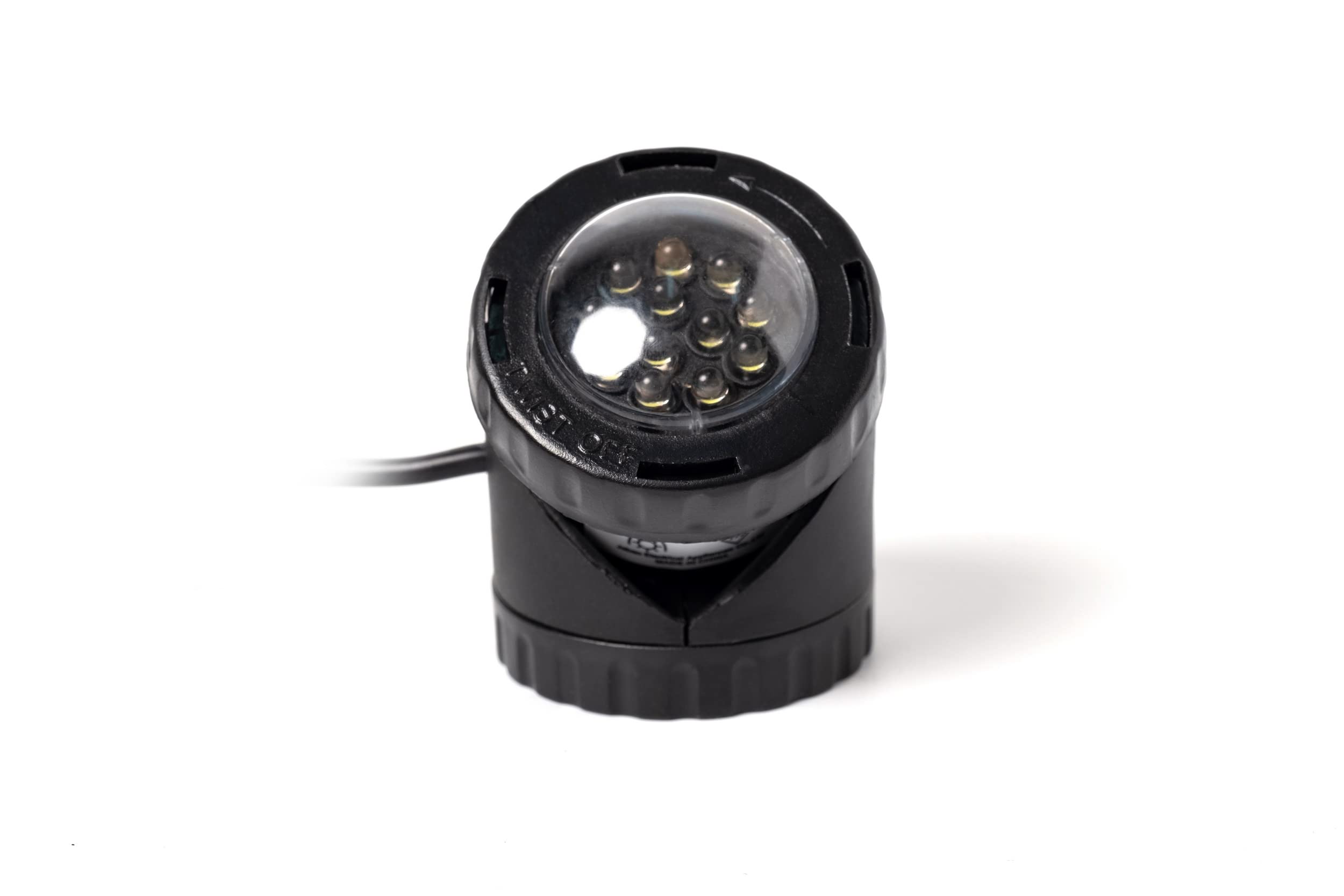 Jebao 12-Led Submersible Lights For Water Gardens & Ponds, Set Of 4, Plastic