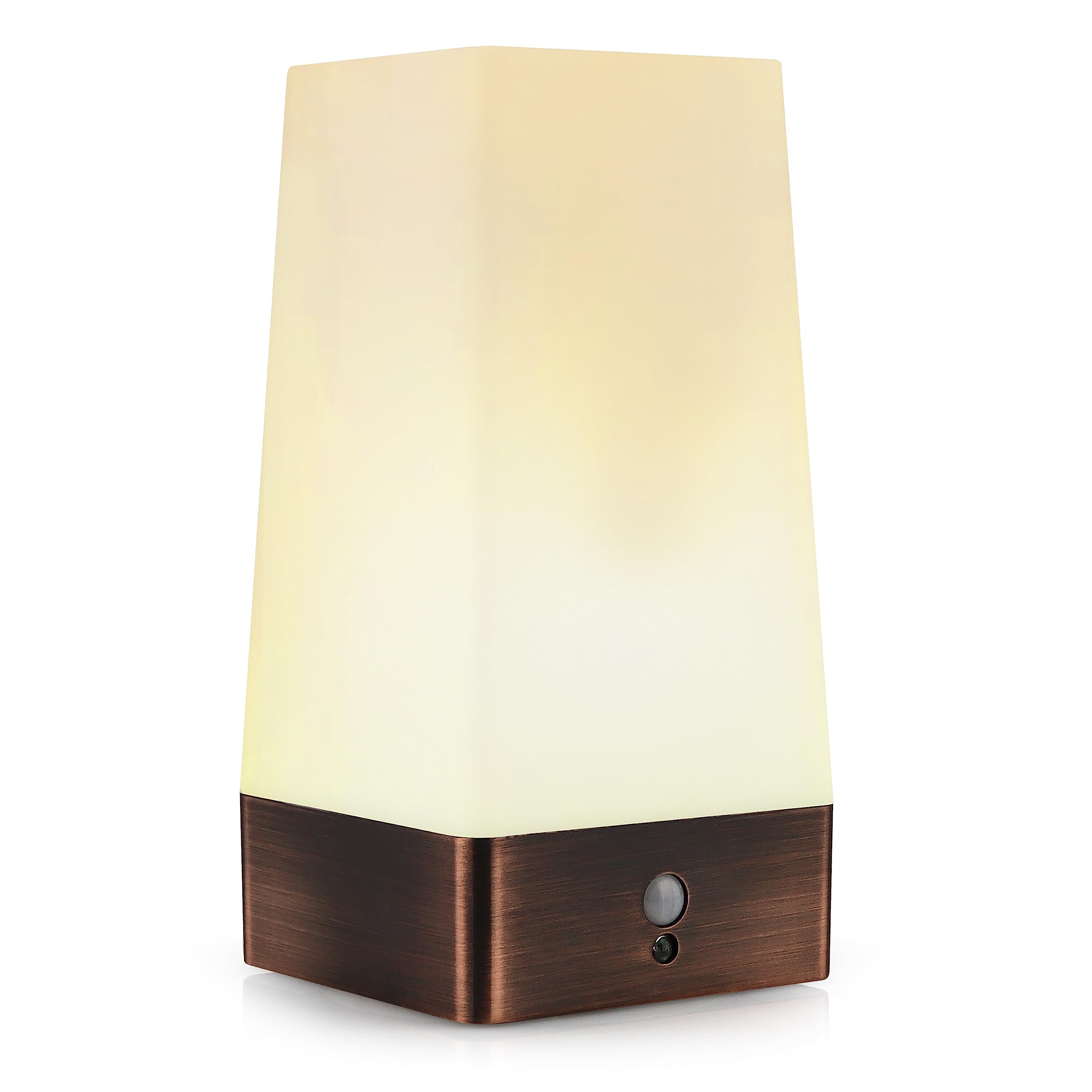 The Glowhouse Premium Style PIR Motion Sensor LED Night Light Table Lamp (Square)