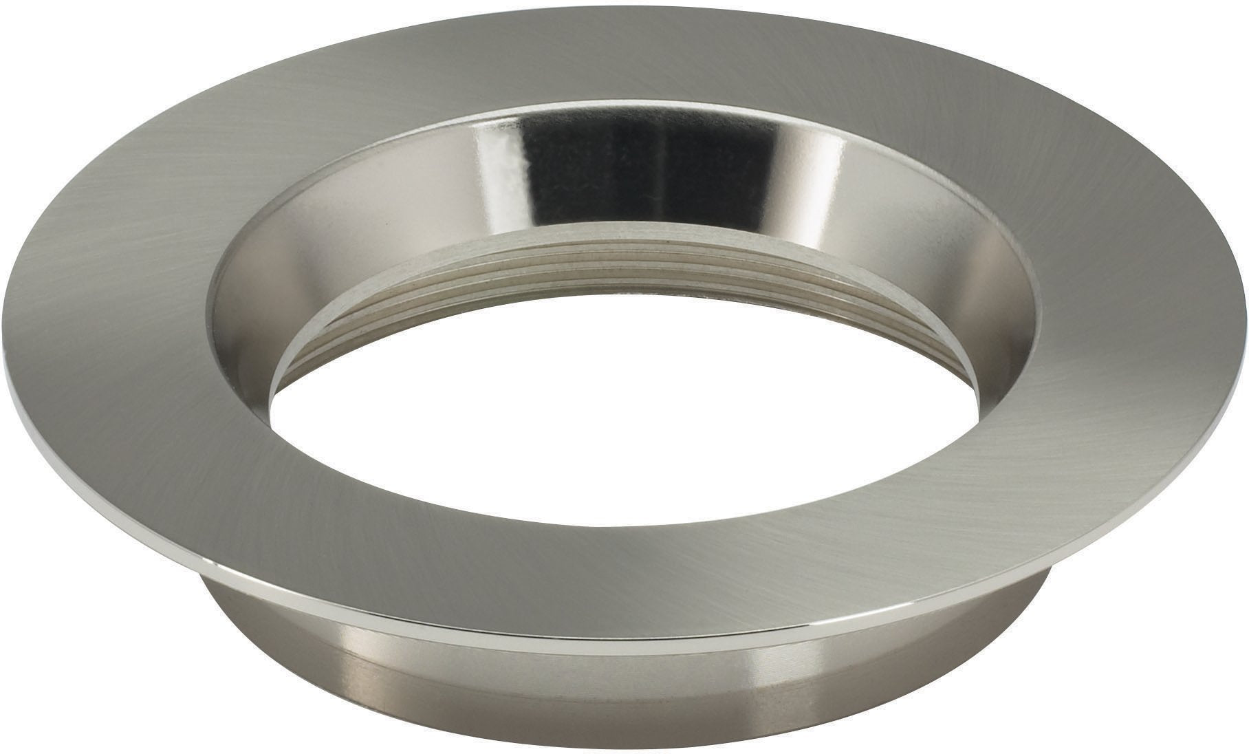 Satco S9517 Freedom Round 4 Trim Option for 4 Base Unit Satin Nickel Finish
