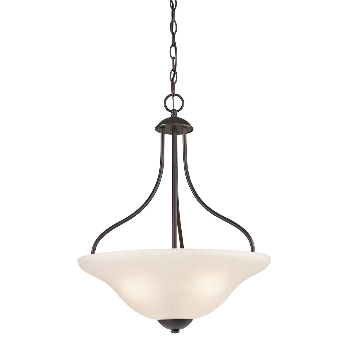 Elk Home Large Oil-Rubbed Bronze Pendant Light - Cornerstone Lighting 1253Pl/10