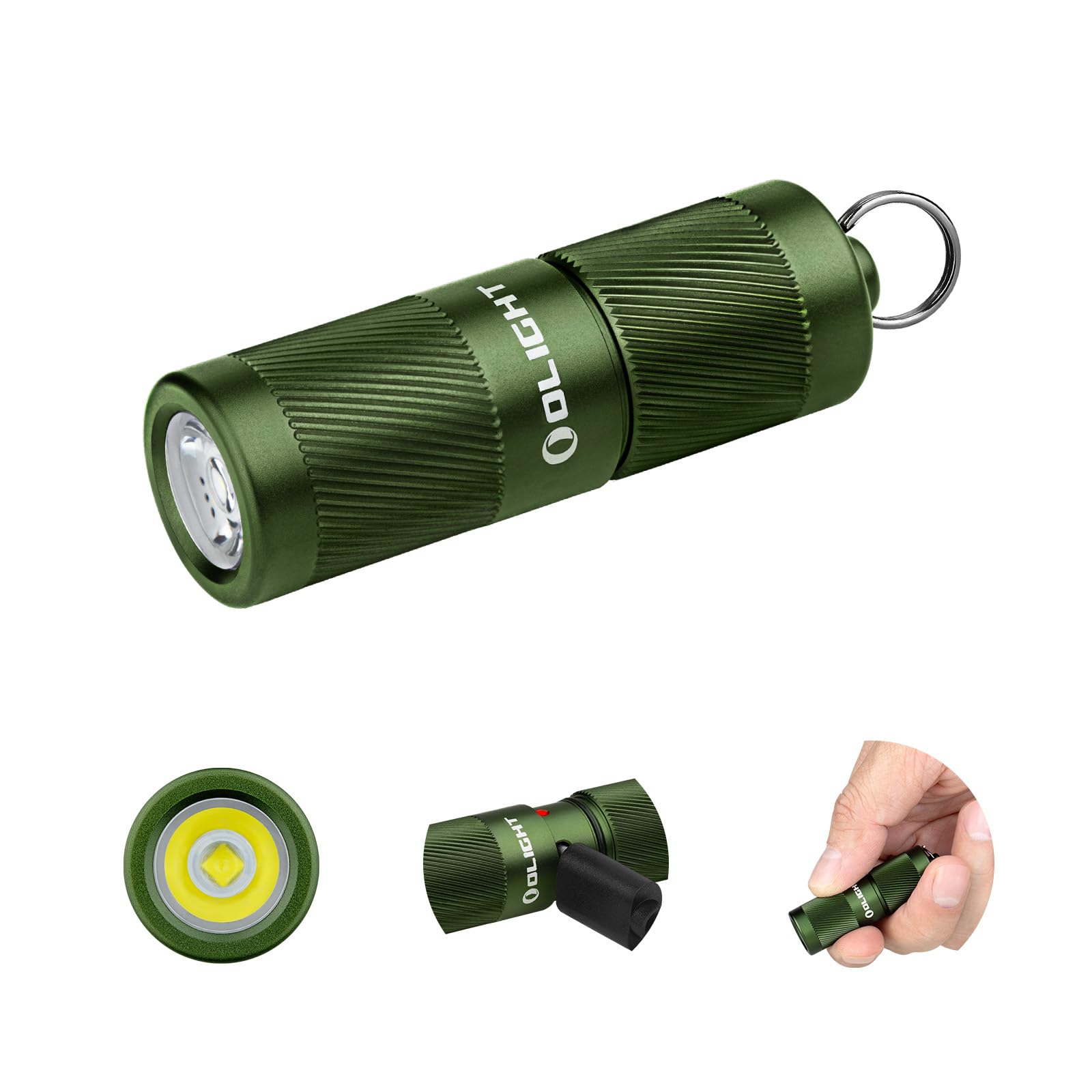 OLIGHT I1R 2 Pro Eos 180 Lumens EDC Rechargeable Keychain Flashlight, Powered by Built-in Rechargeable Battery with Type-C USB C