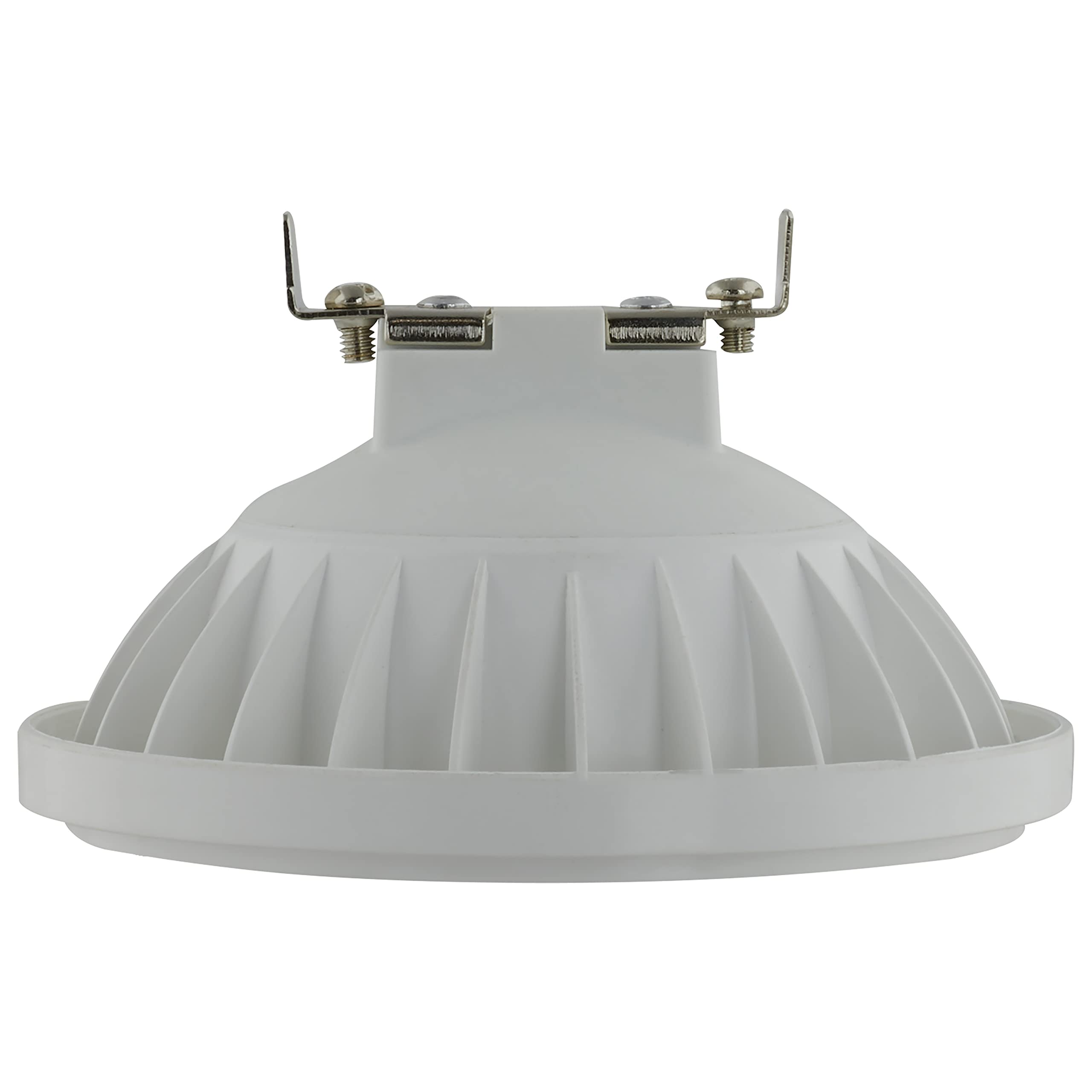 Satco AR111 LED Reflector Light Bulb, 12W, 12-Degree Beam, 1 Count, White, Model S12246