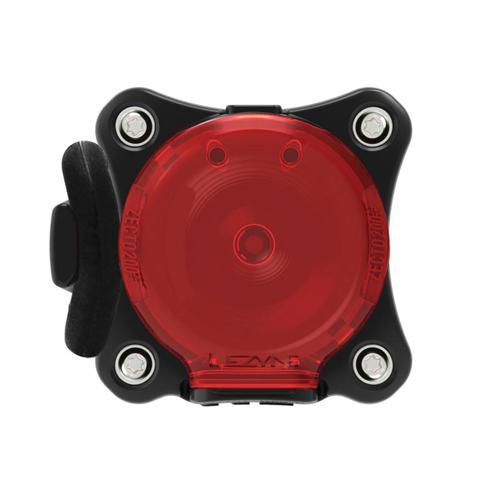 LEZYNE Zecto Drive 200+ Bicycle USB Rechargeable IPX7 Waterproof LED Rear Light w/Multiple Solid & Flash Modes | Silicone Rubber